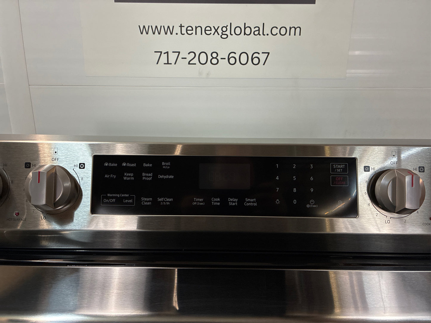 Samsung 6.3 cuft. 5 Burner Electric Range SS