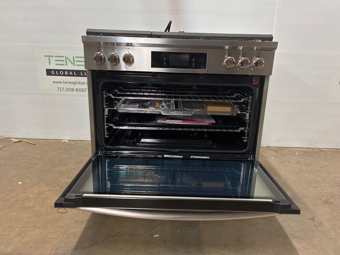Frigidaire Gallery 36 in. 6-Burner Gas Range w/ Air Fry