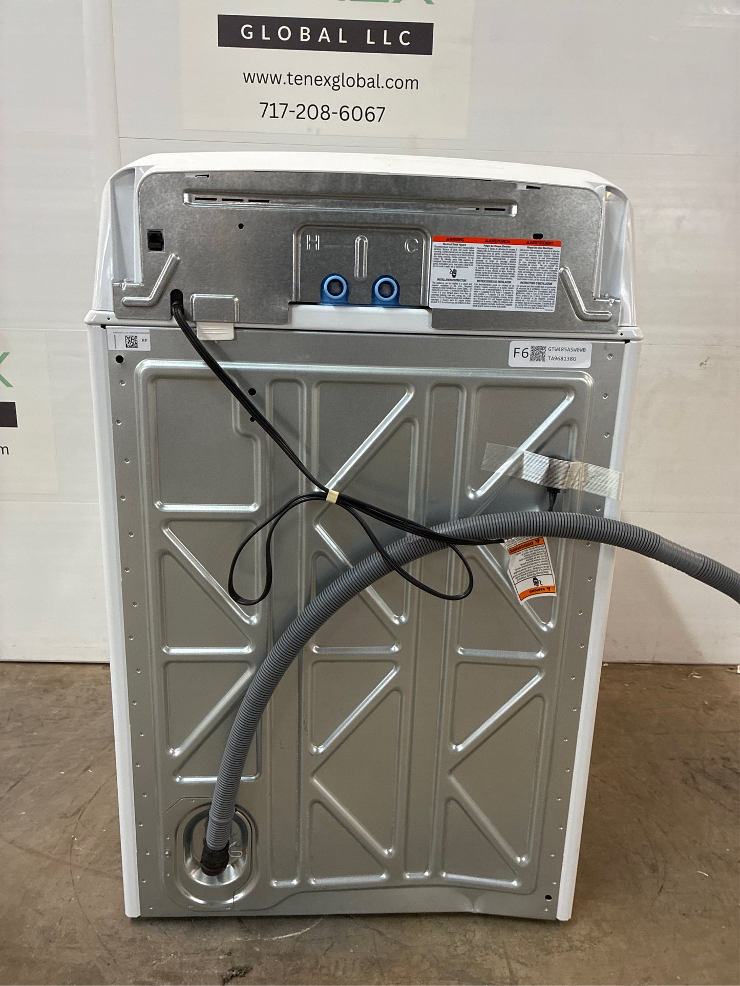 GE 4.5 cu. ft. Top Load Washer White