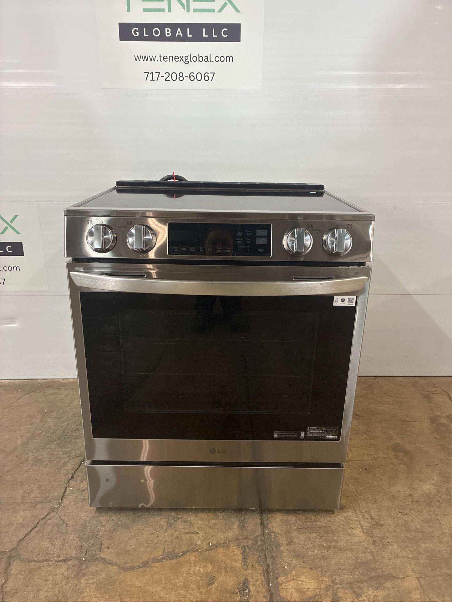LG 30-in Induction Electric Range, Steel