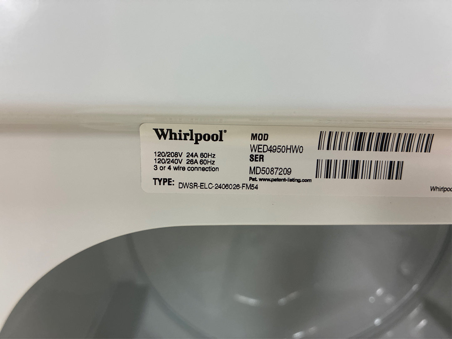 Whirlpool 7.0 cu. ft. Electric Dryer