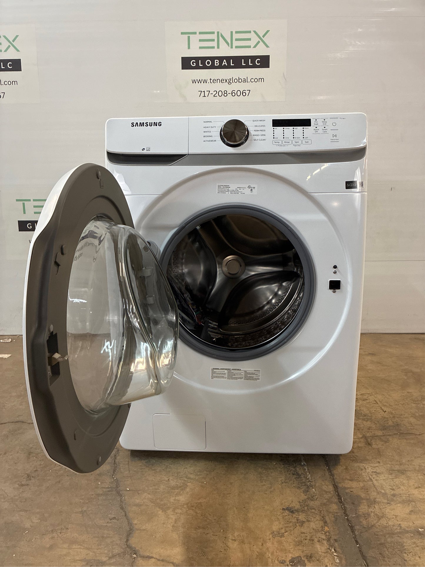 Samsung 4.5 cu. ft Front Load Washer White
