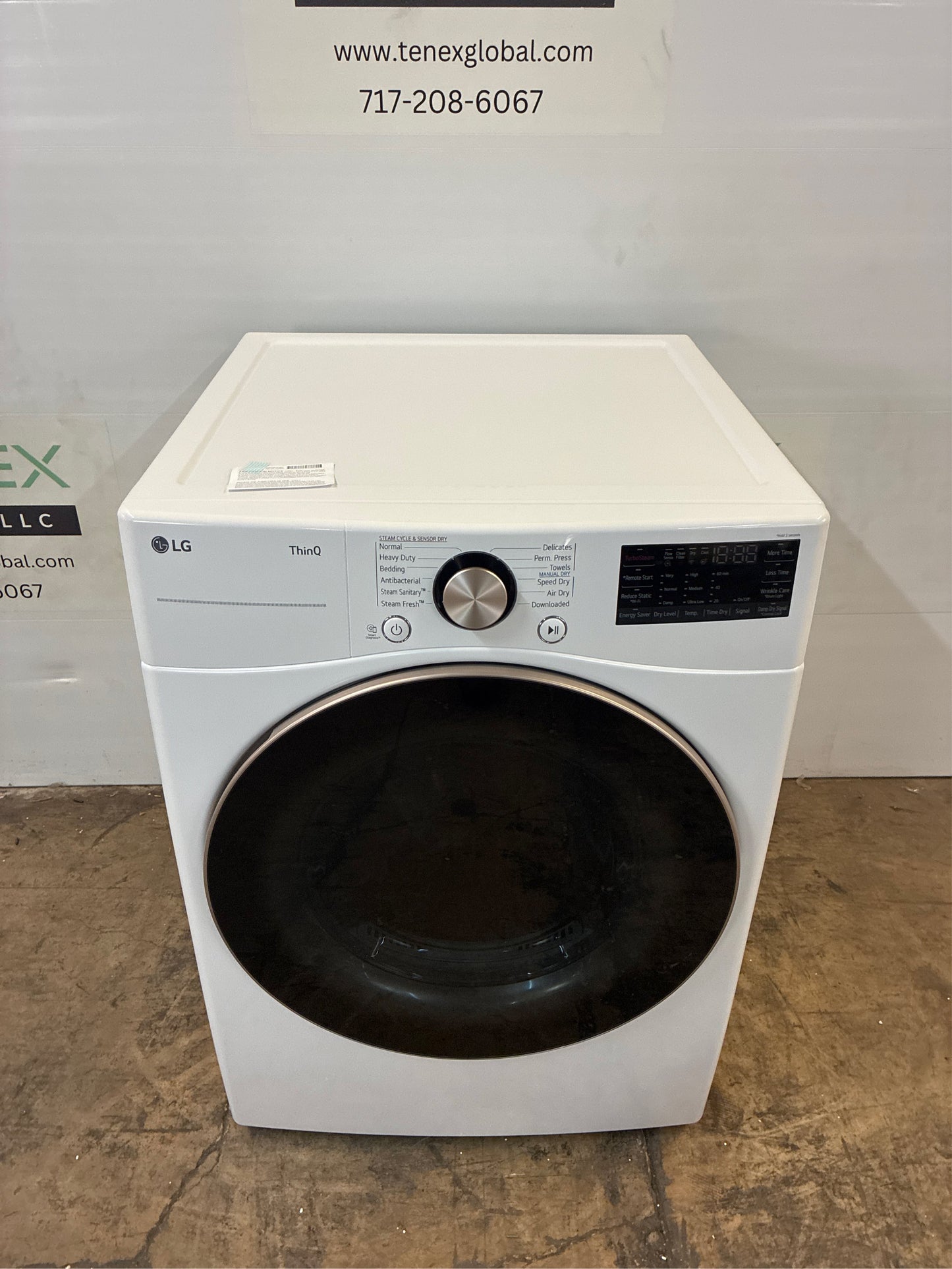 LG 7.4 Cu. Ft. LG Vented Electric Dryer, TurboSteam