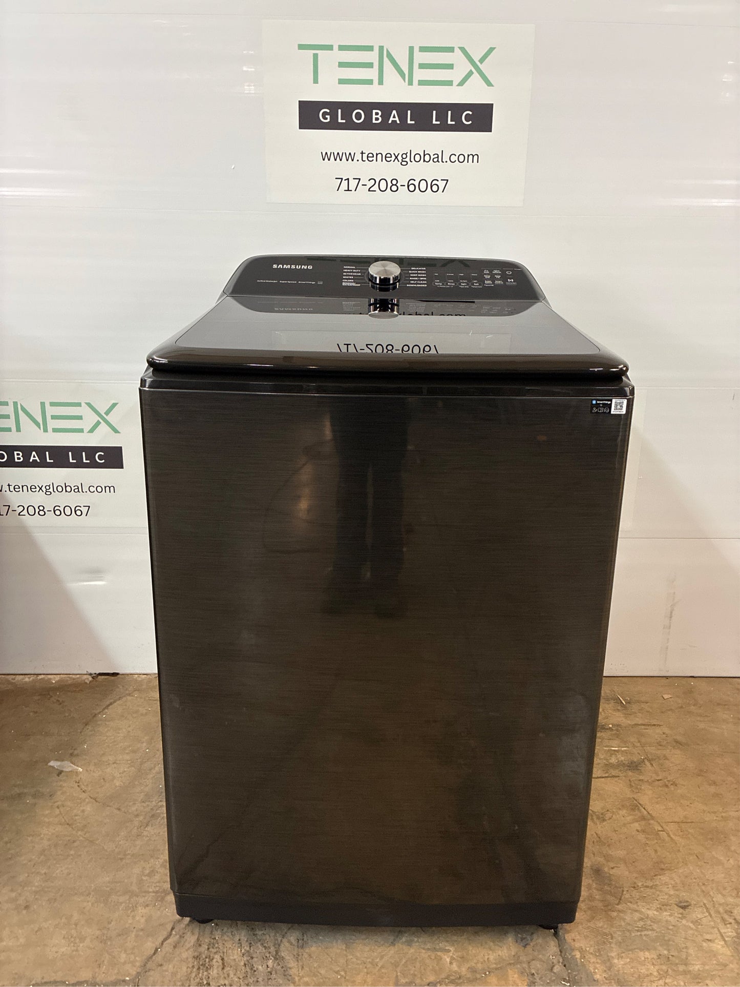 5.2 cu. ft. Smart Top Load Washer - Brushed Black