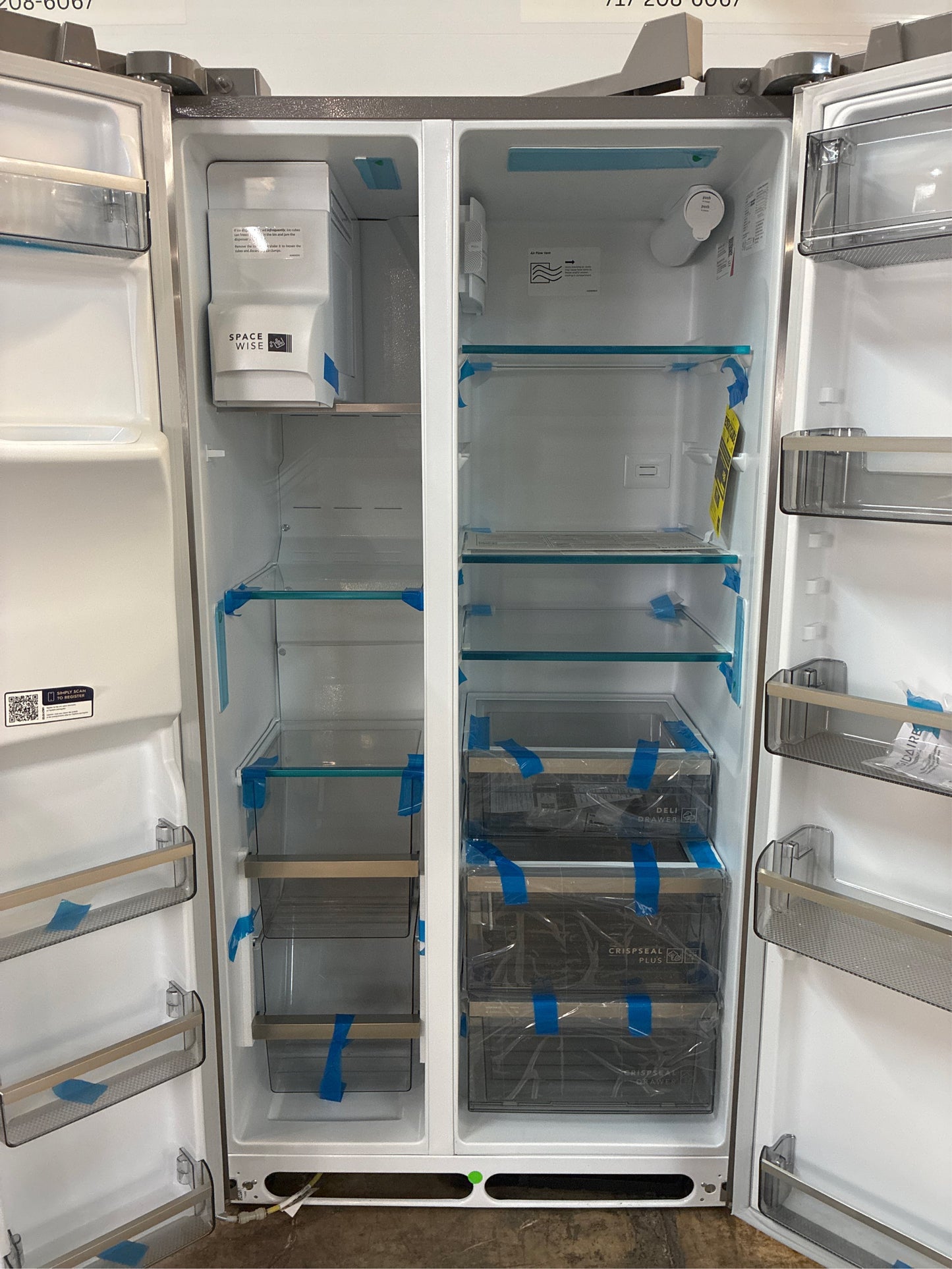 Frigidaire 36 in 22.3 cu ft Side-by-Side Refrigerator