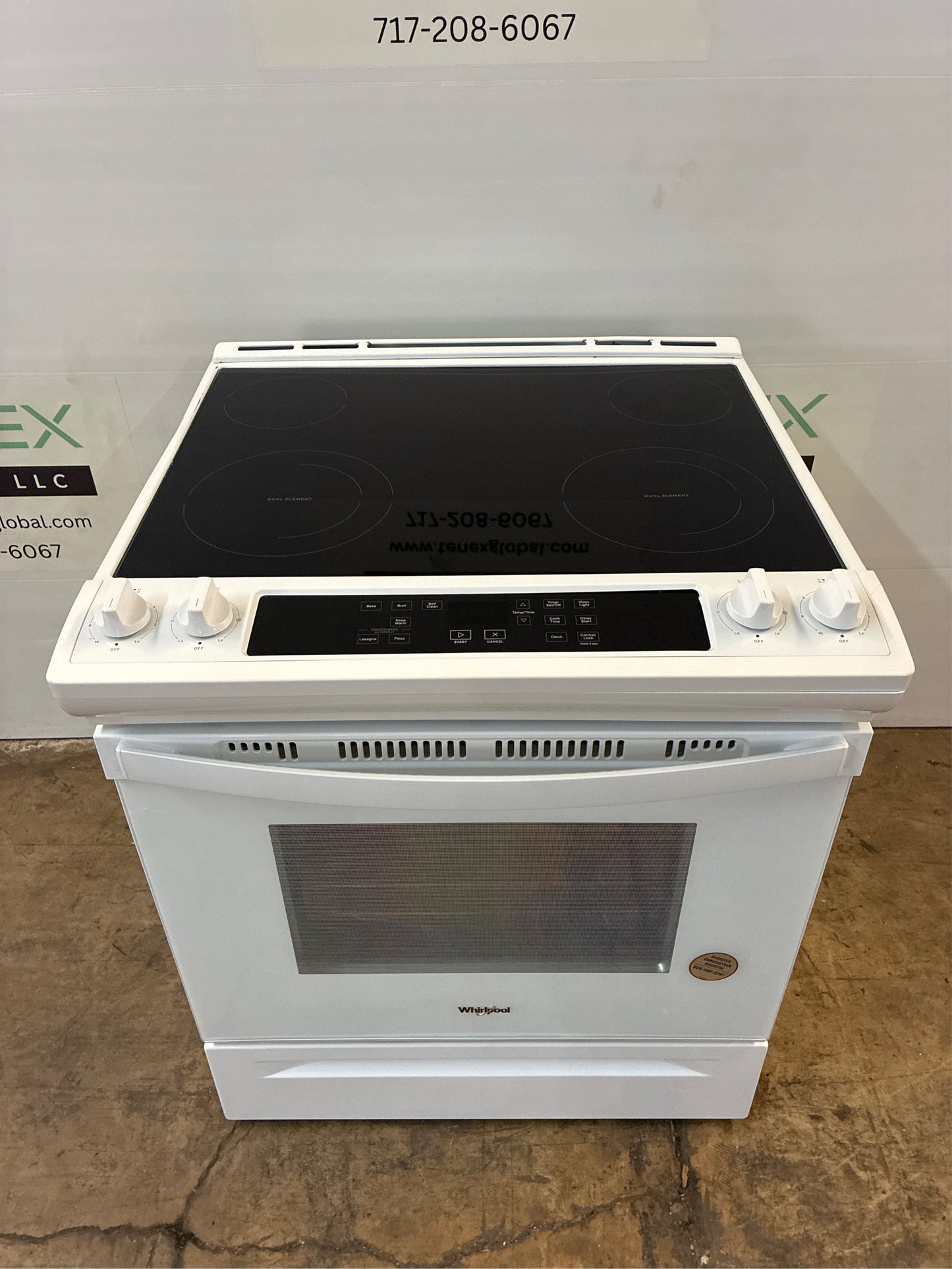 Whirlpool 30 in. 4.8 cu ft Electric Range - White
