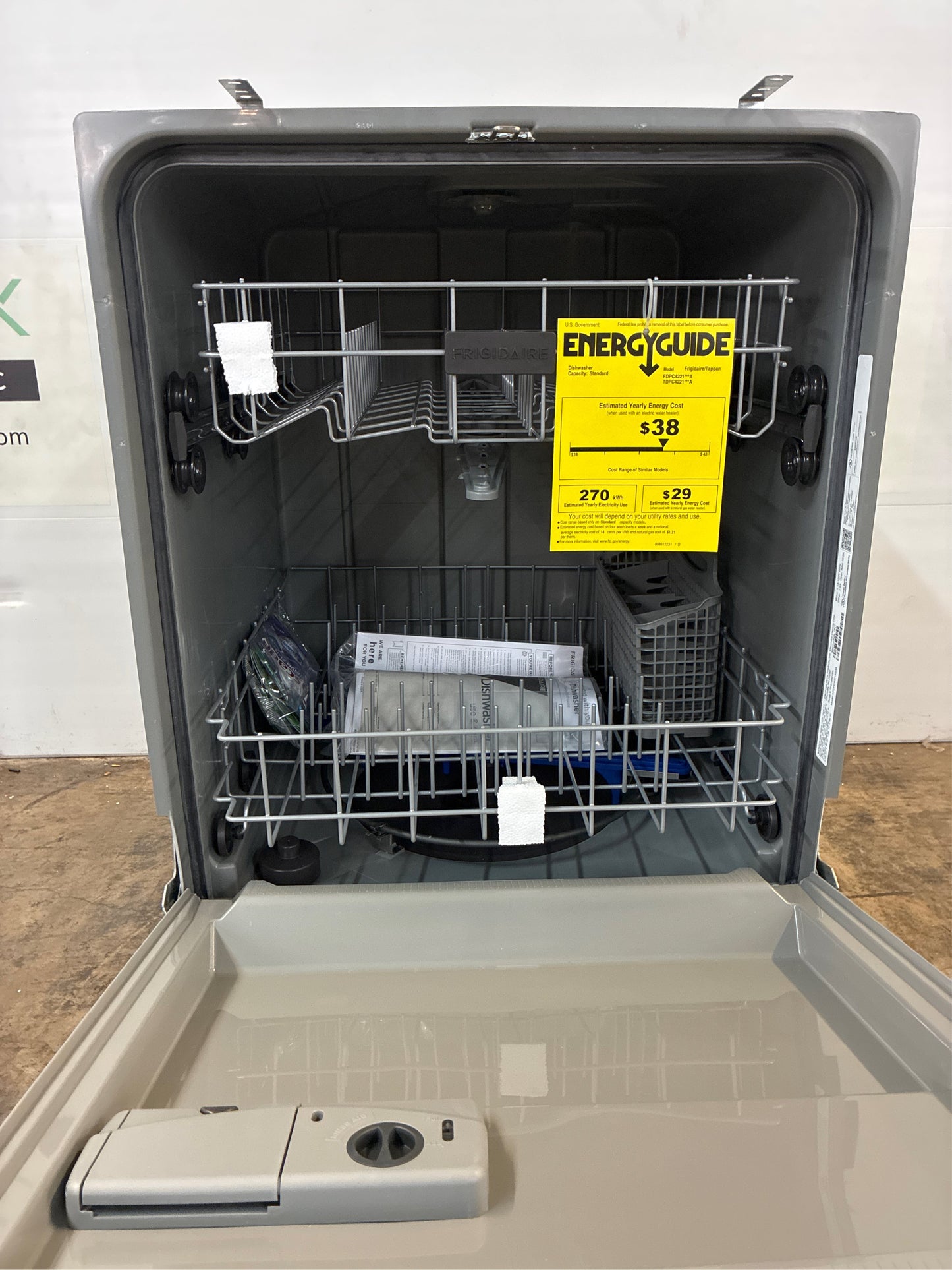 Frigidaire 24 in. Stainless Steel Tall Tub Dishwasher