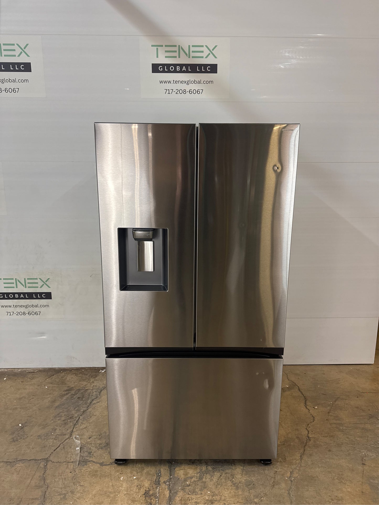 26 cu. ft. 3-Door Samsung Refrigerator, Stainless Steel