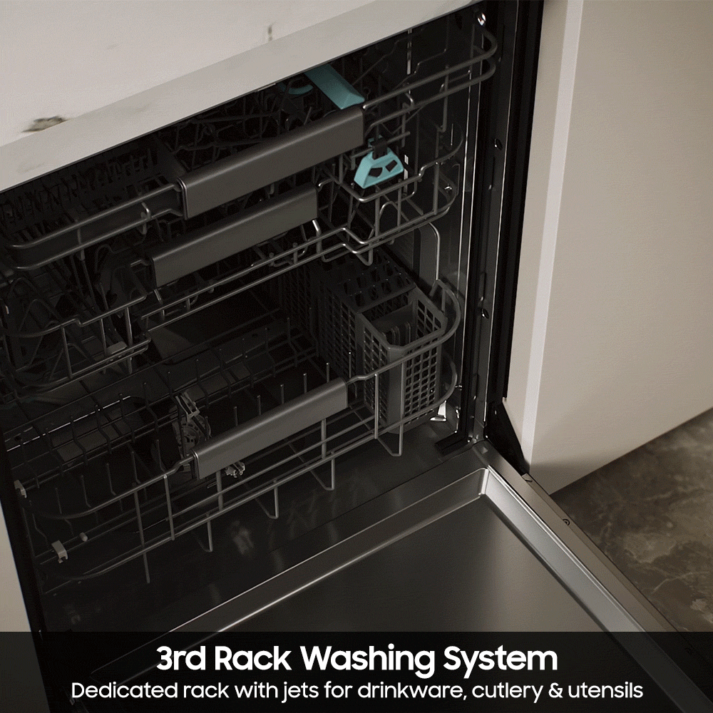 Samsung 24-in Built-in Dishwasher with Third Rack