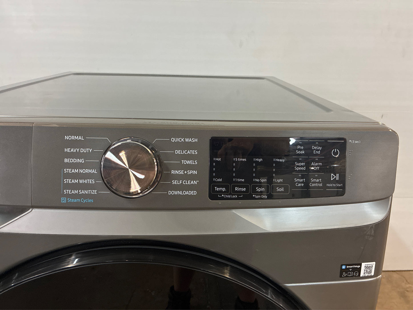 Samsung 4.5 cu. ft. Front Load Washer, Platinum