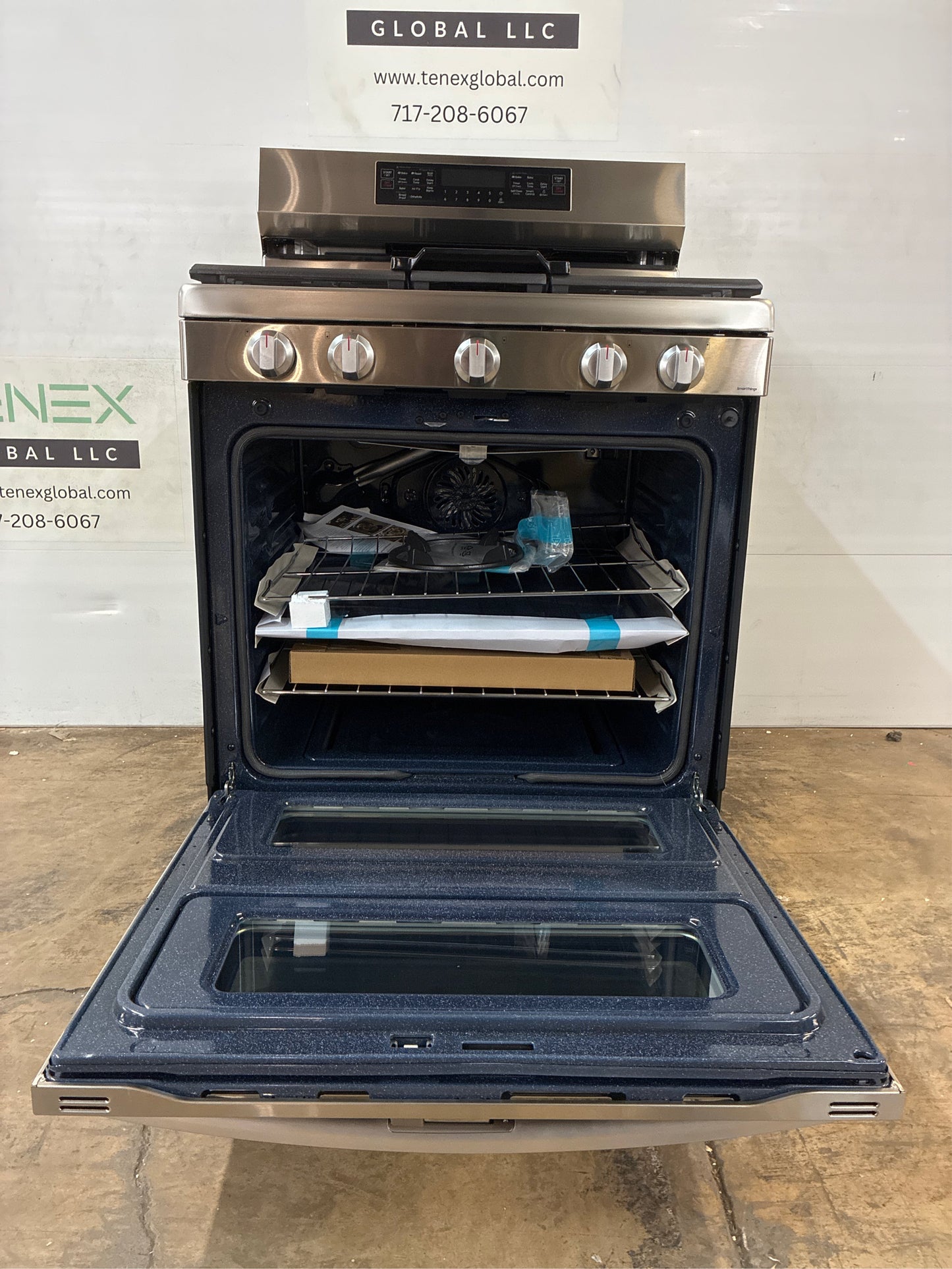 Samsung 6 cuft 30 Gas Range with Air Fry