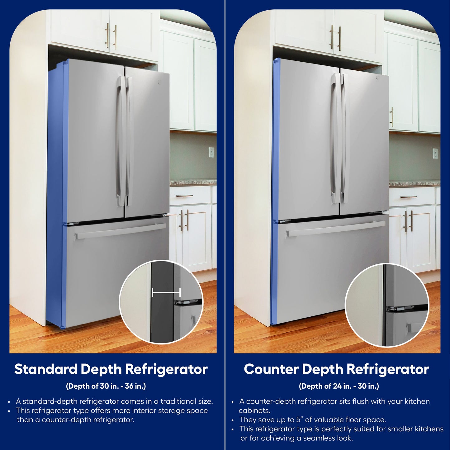 GE 25.3 cu ft Side-by-Side Refrigerator