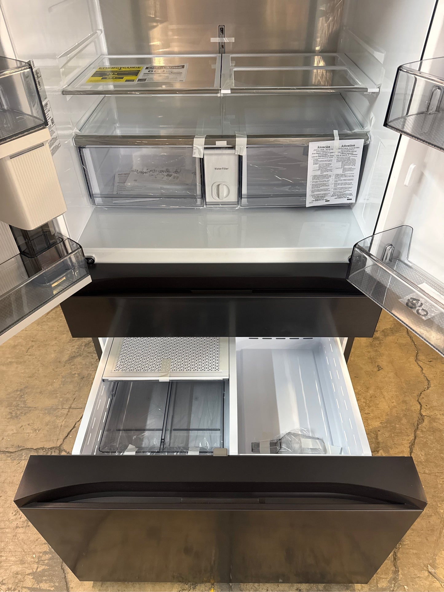 Samsung Bespoke 4-Door Refrigerator(29 Cu. Ft.) AI Hub+