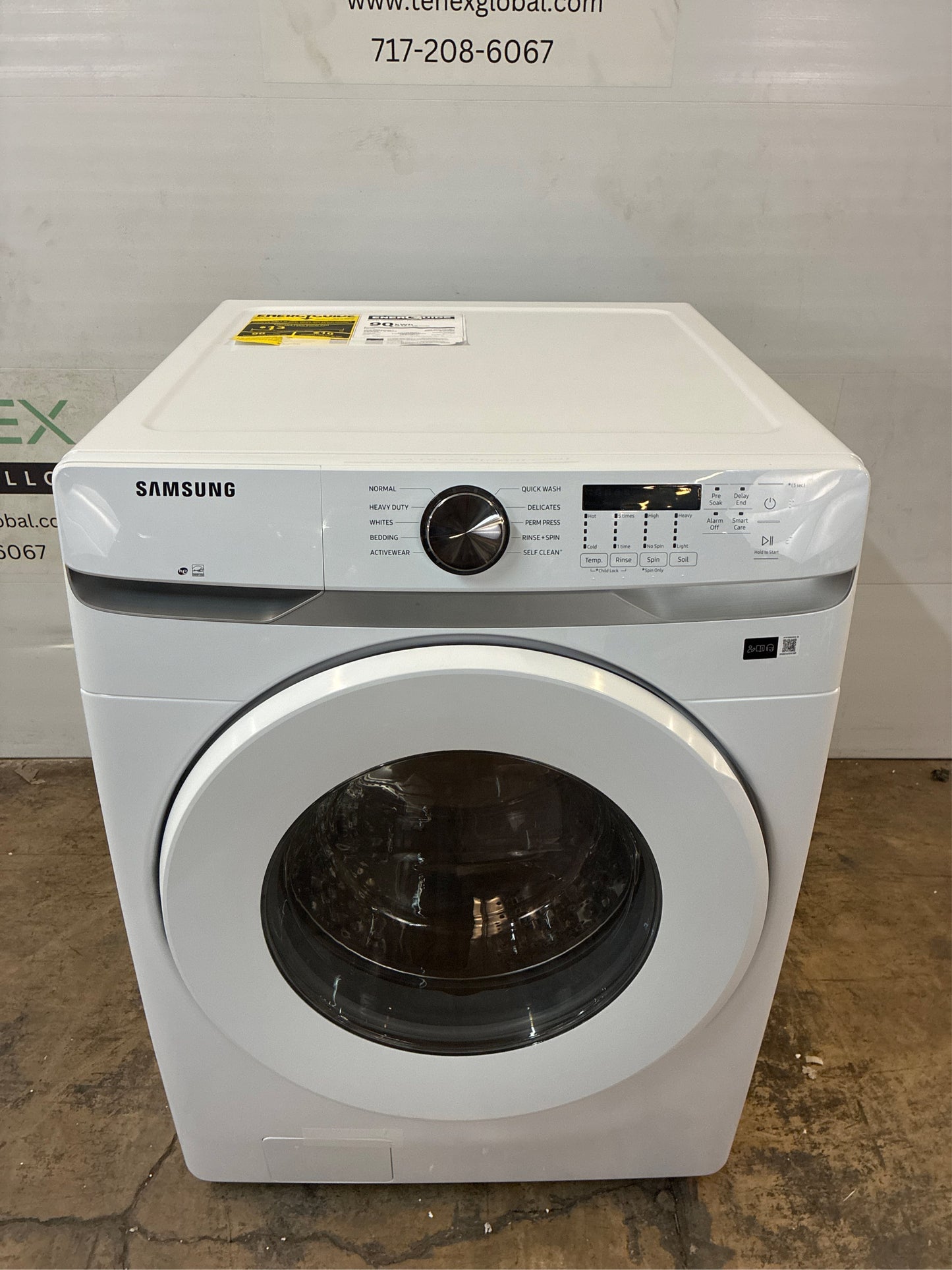 Samsung 4.5 cuft Front-Load Washer White