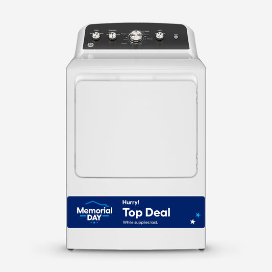 GE 7.2-cu ft Vented Electric Dryer ( White )
