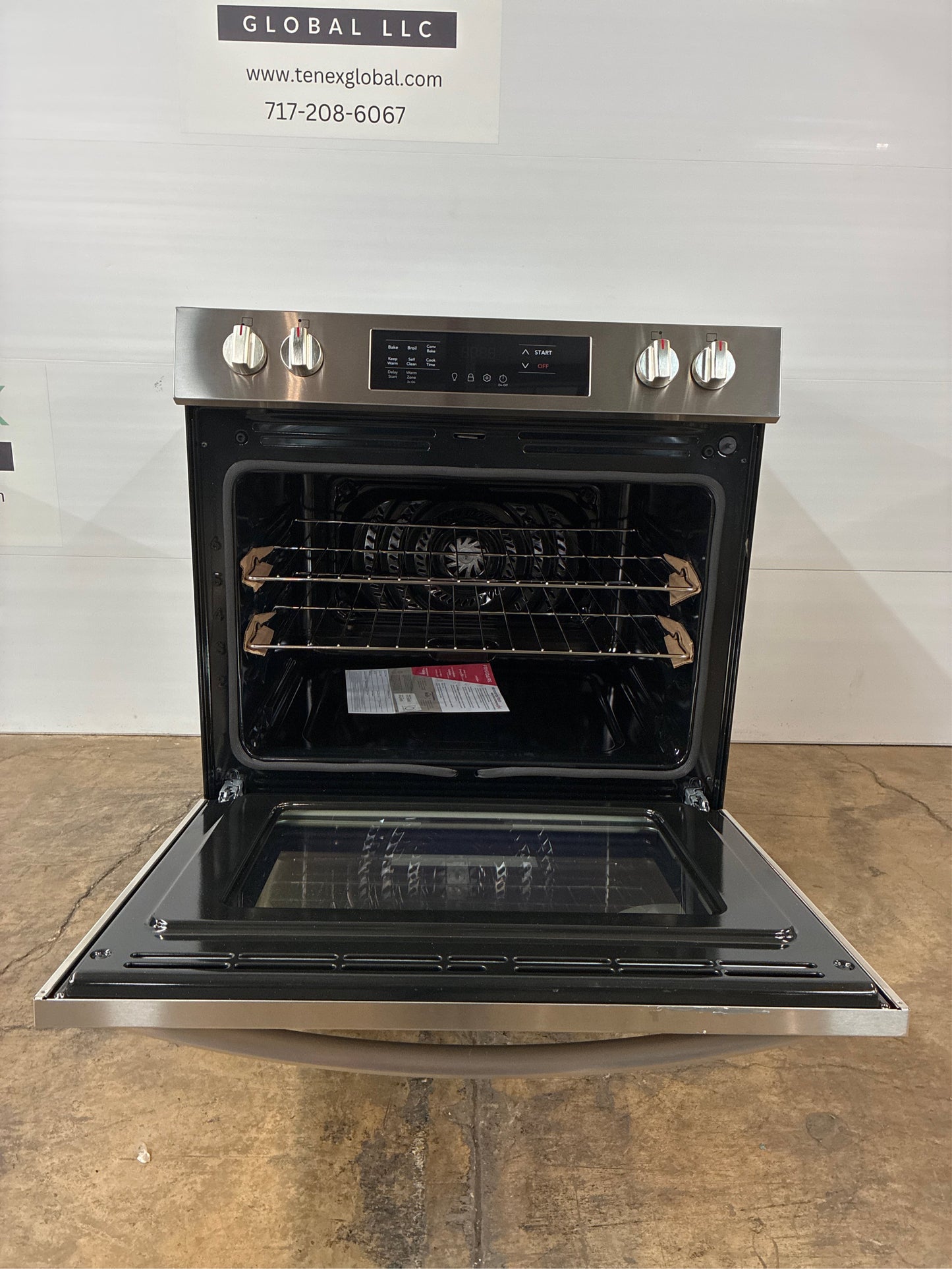 Frigidaire 30-in Glass Top Slide-in Range
