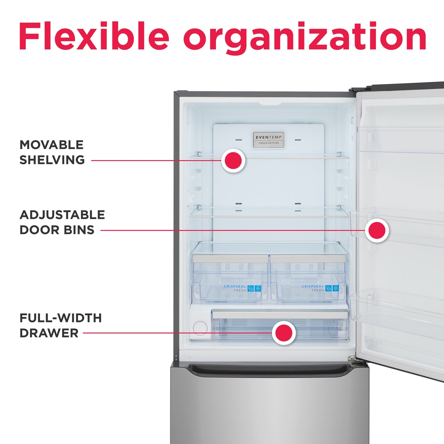 Frigidaire Gallery Refrigerator with Ice Maker