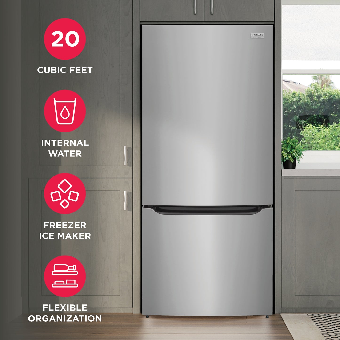 Frigidaire Gallery Refrigerator with Ice Maker