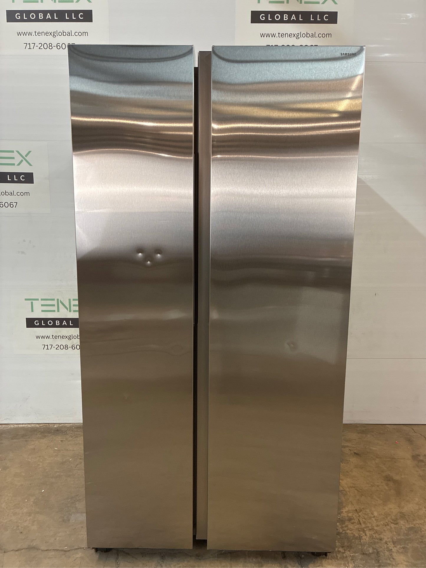 Samsung 36 in. 28 cu. ft. Smart Side-by-Side Refrigerator Stainless Steel