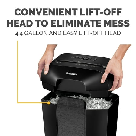 Fellowes LX41 8MC 8-Sheet Micro Cut Shredder