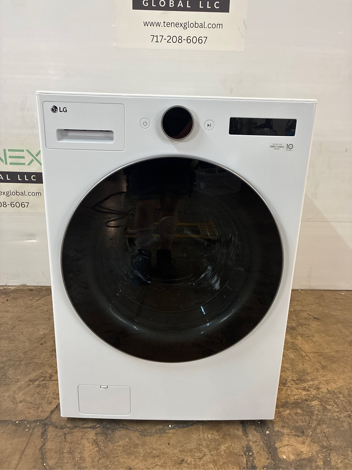 LG 4.5 cu. ft. Smart Front Load Washer, White