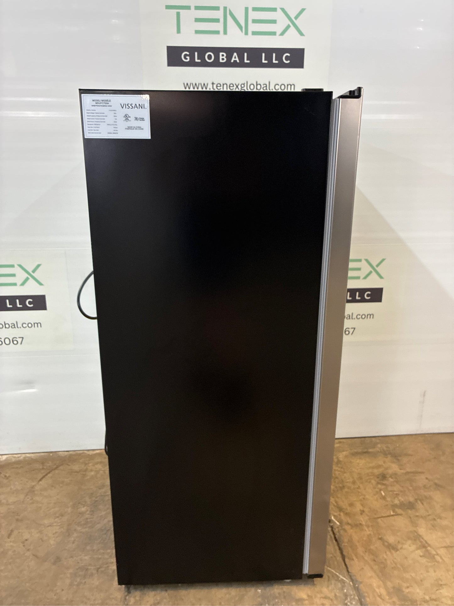 Vissani 7.1 cu ft Upright Freezer Stainless