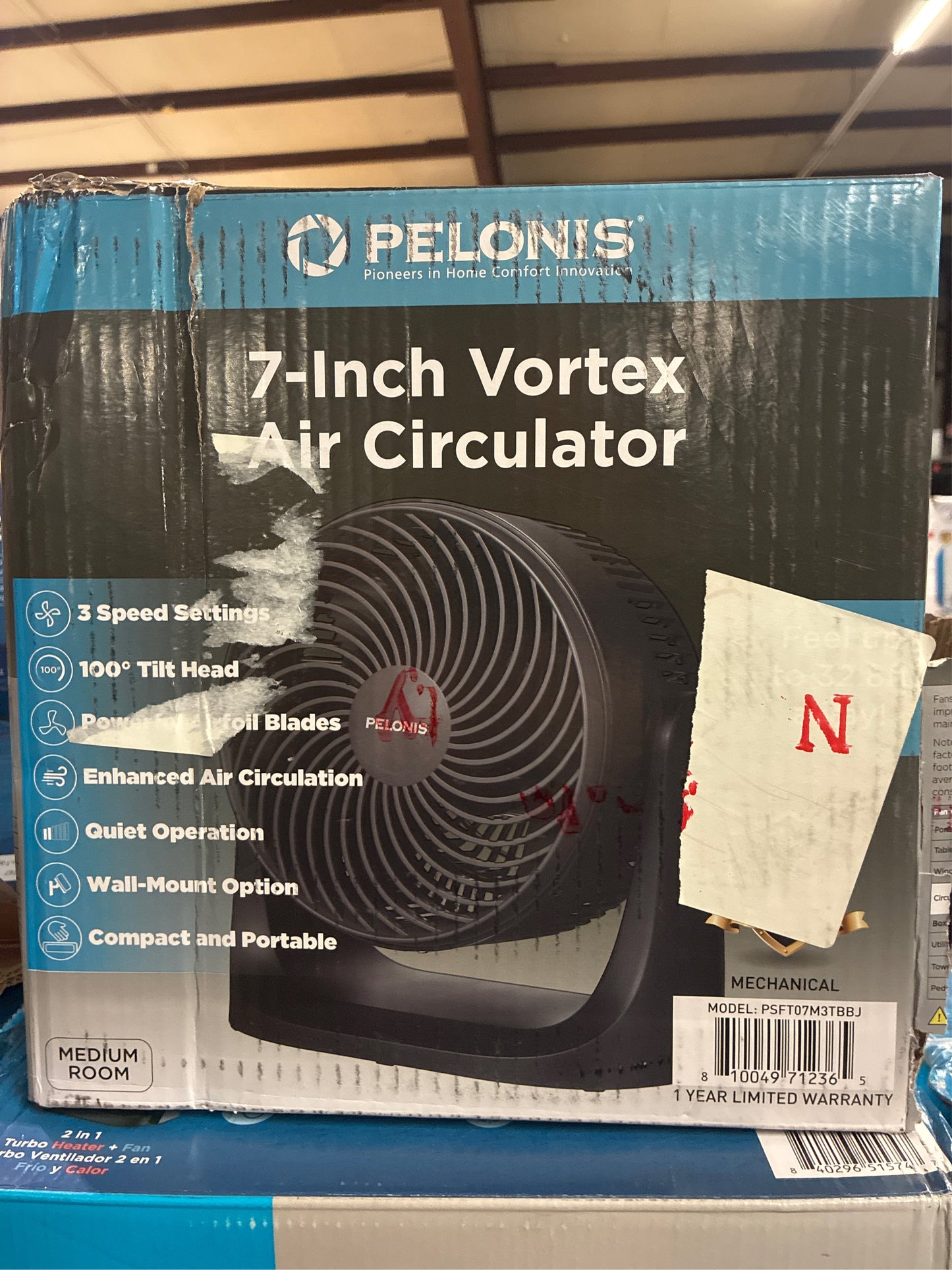 Pelonis 7 Inch Fan