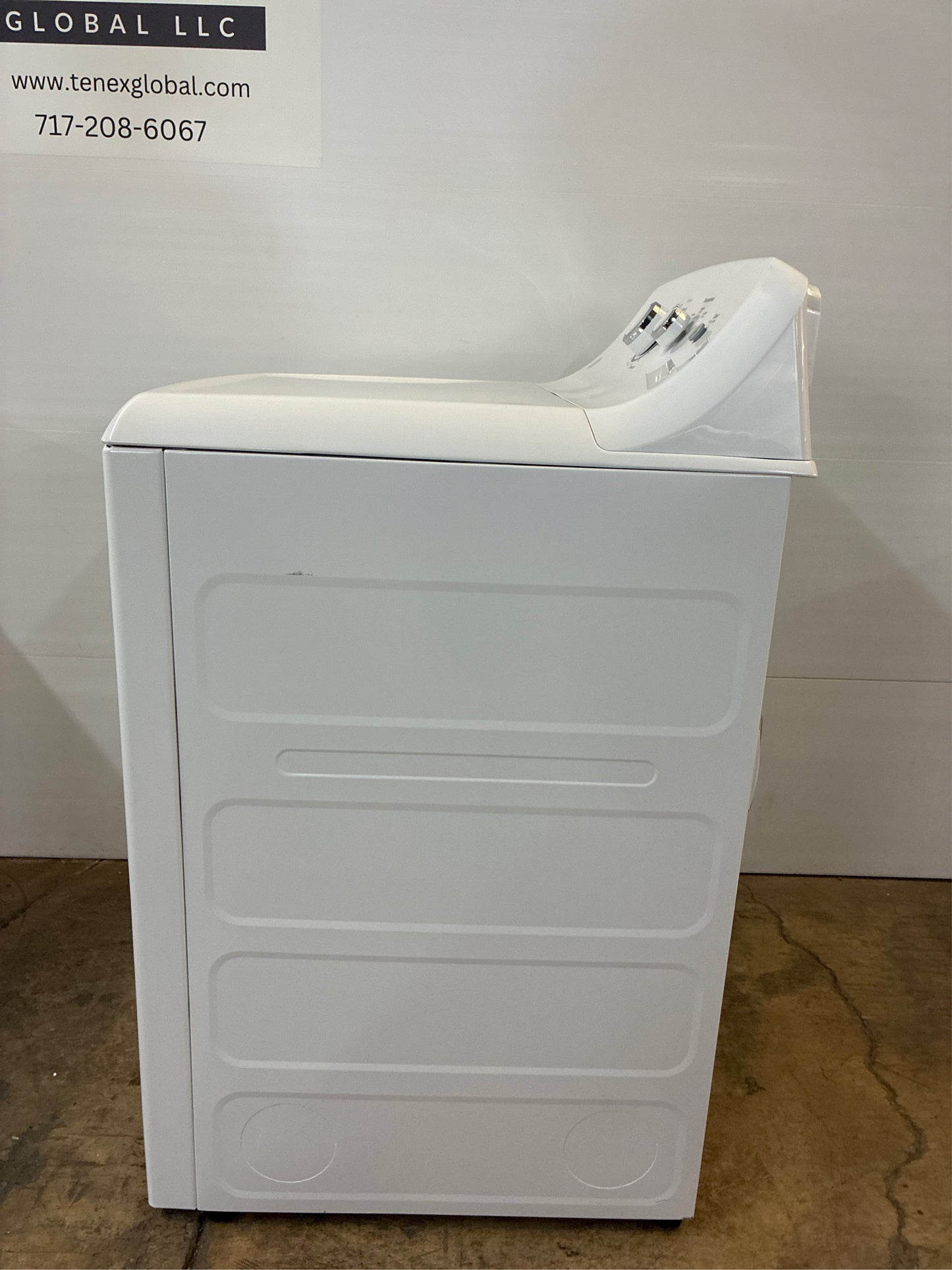 GE 6.2-cu ft Vented Electric Dryer (White)