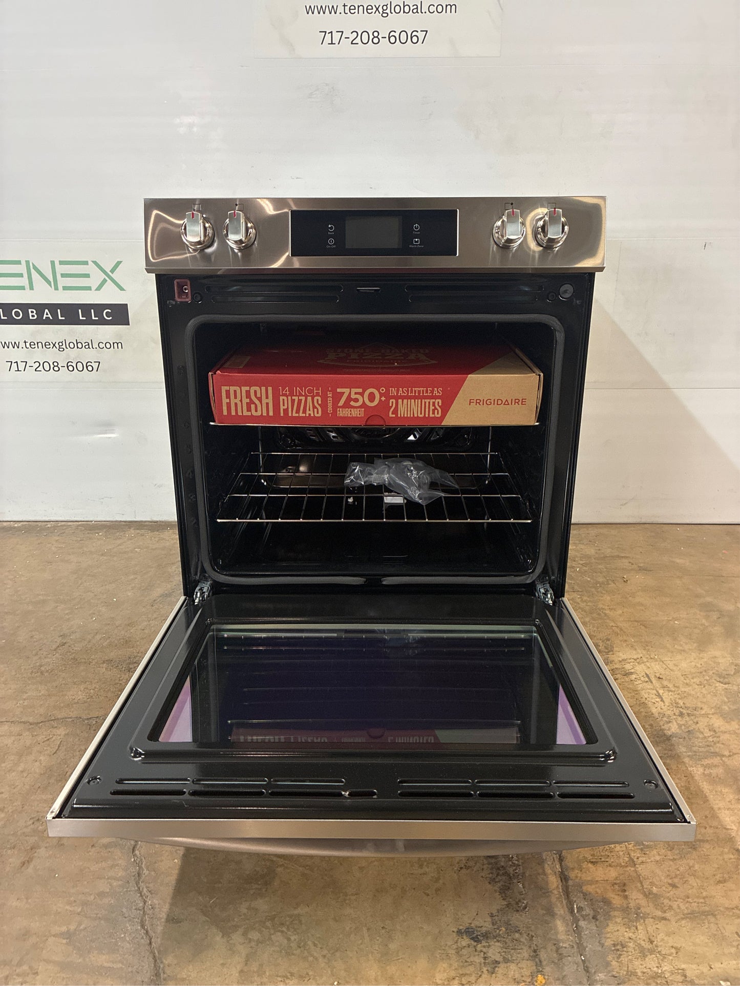 Frigidaire Gallery 30" 5-Burner Electric Range in Steel
