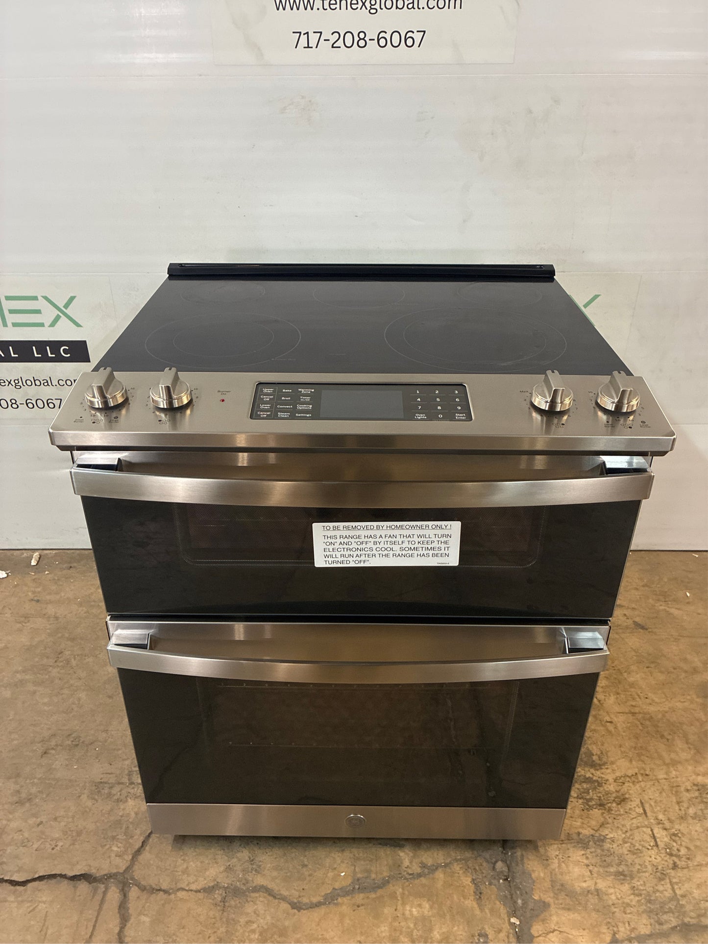 GE 30 in. 5-Burner Electric Range w/ Convection
