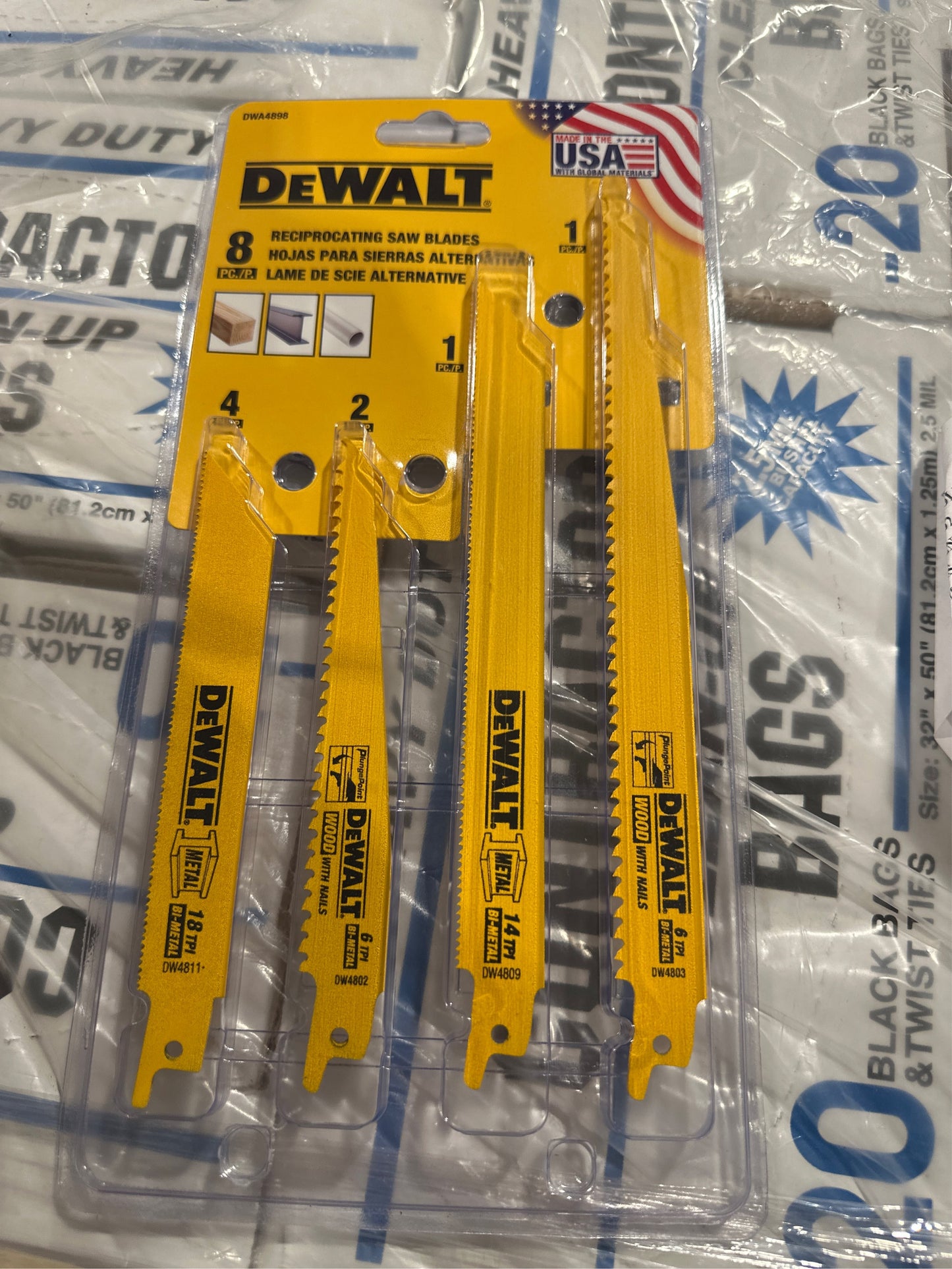 DEWALT Wood/Metal Cutting Saw Blade (8-Pack)