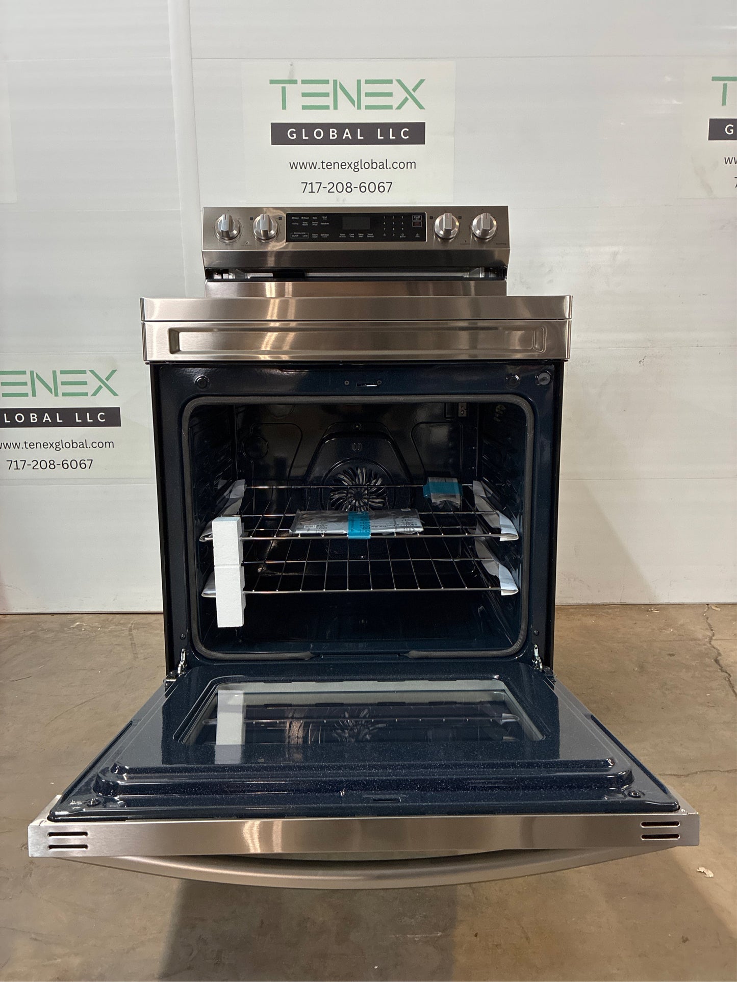 Samsung 6.3 cuft. 5 Burner Electric Range SS