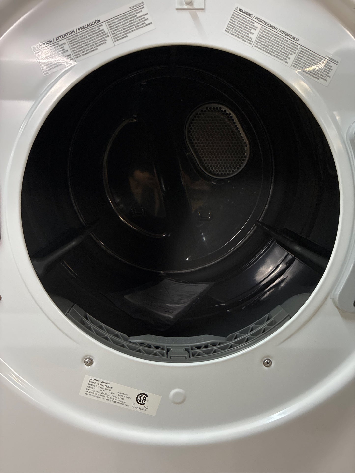 Samsung 7.5 cu.ft. Stackable Electric Dryer (White)