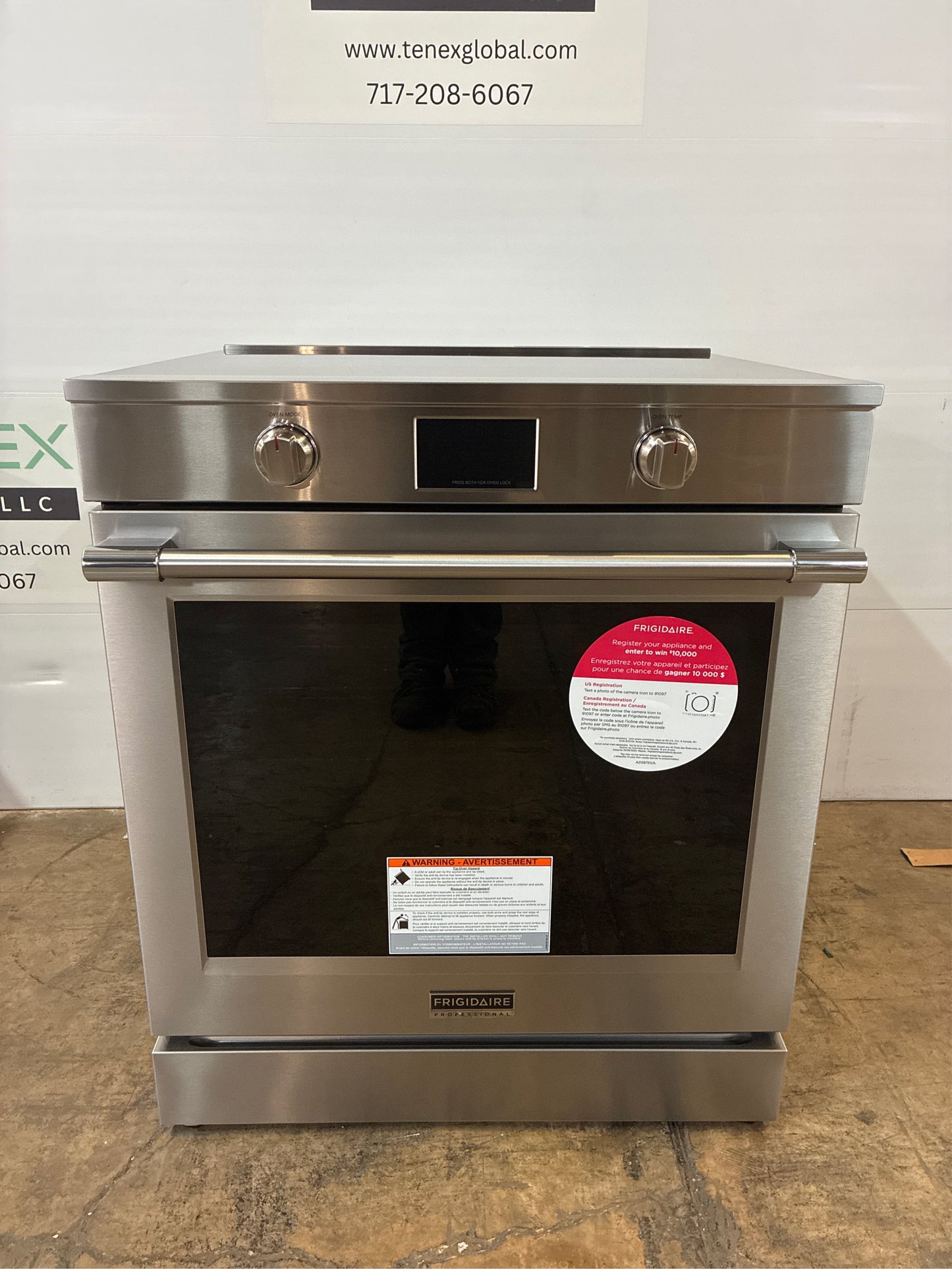 Frigidaire Prof 30-in Induction Range Steel