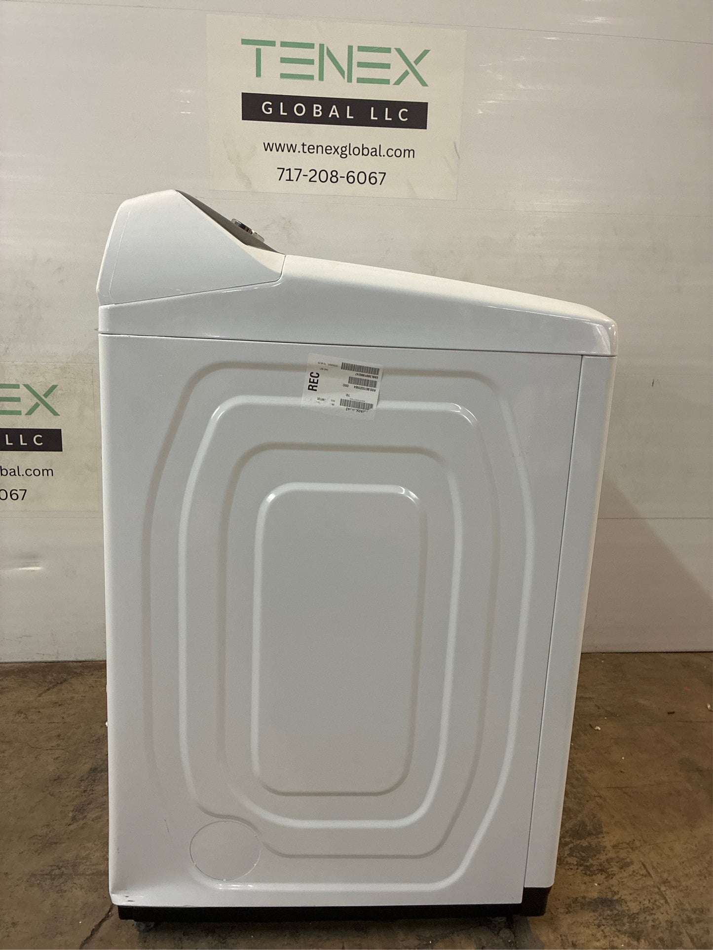 Samsung Smart White Electric Dryer with Steam