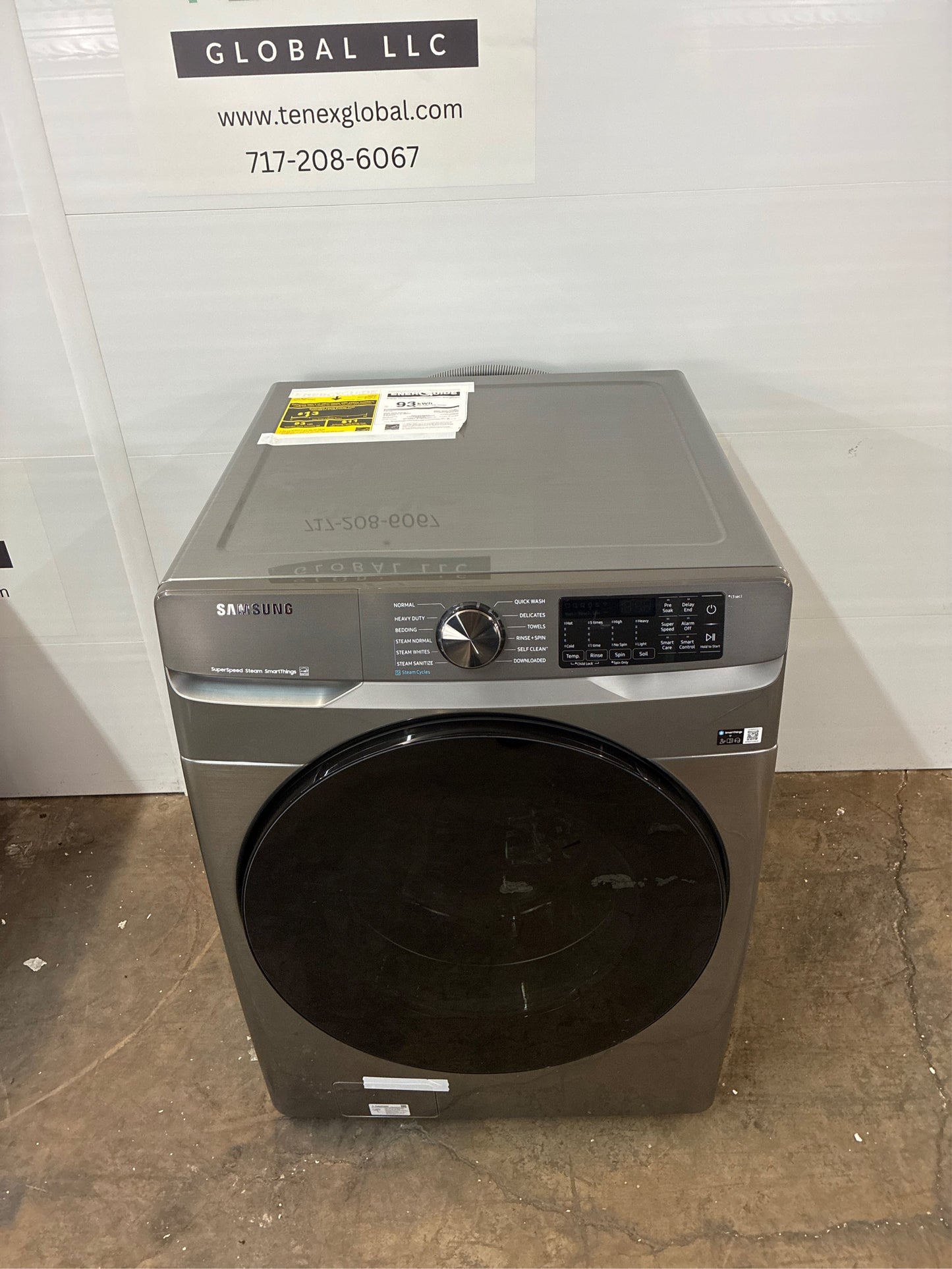 4.5 cu. ft. Smart HE Front Load Washer, Platinum