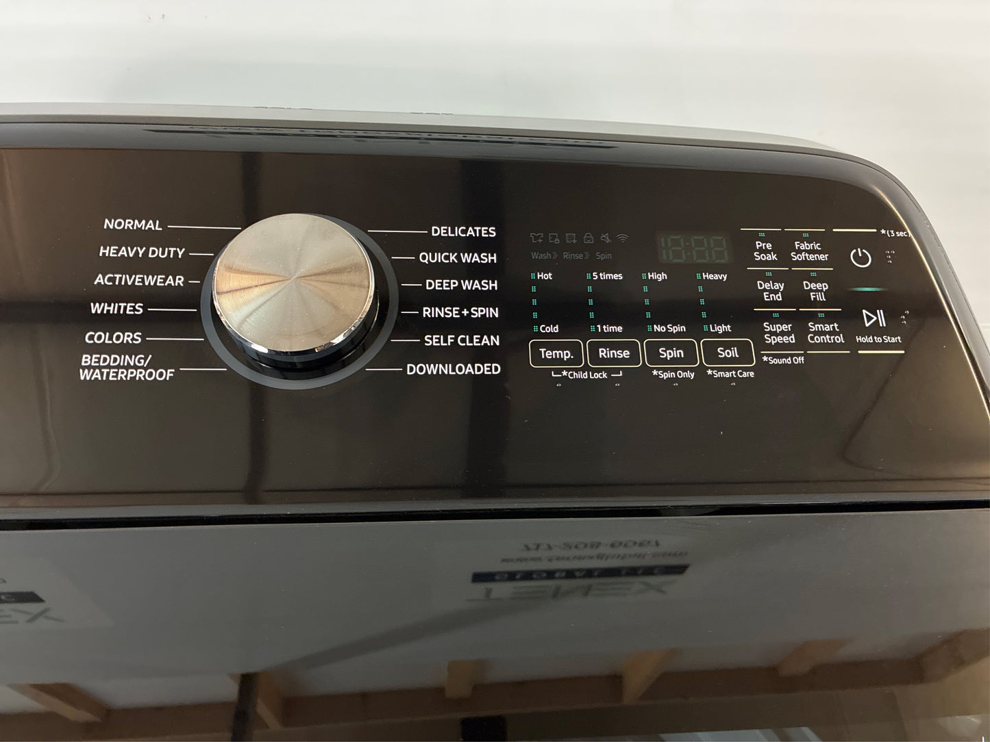 5.2 cu. ft. Smart Top Load Washer - Brushed Black