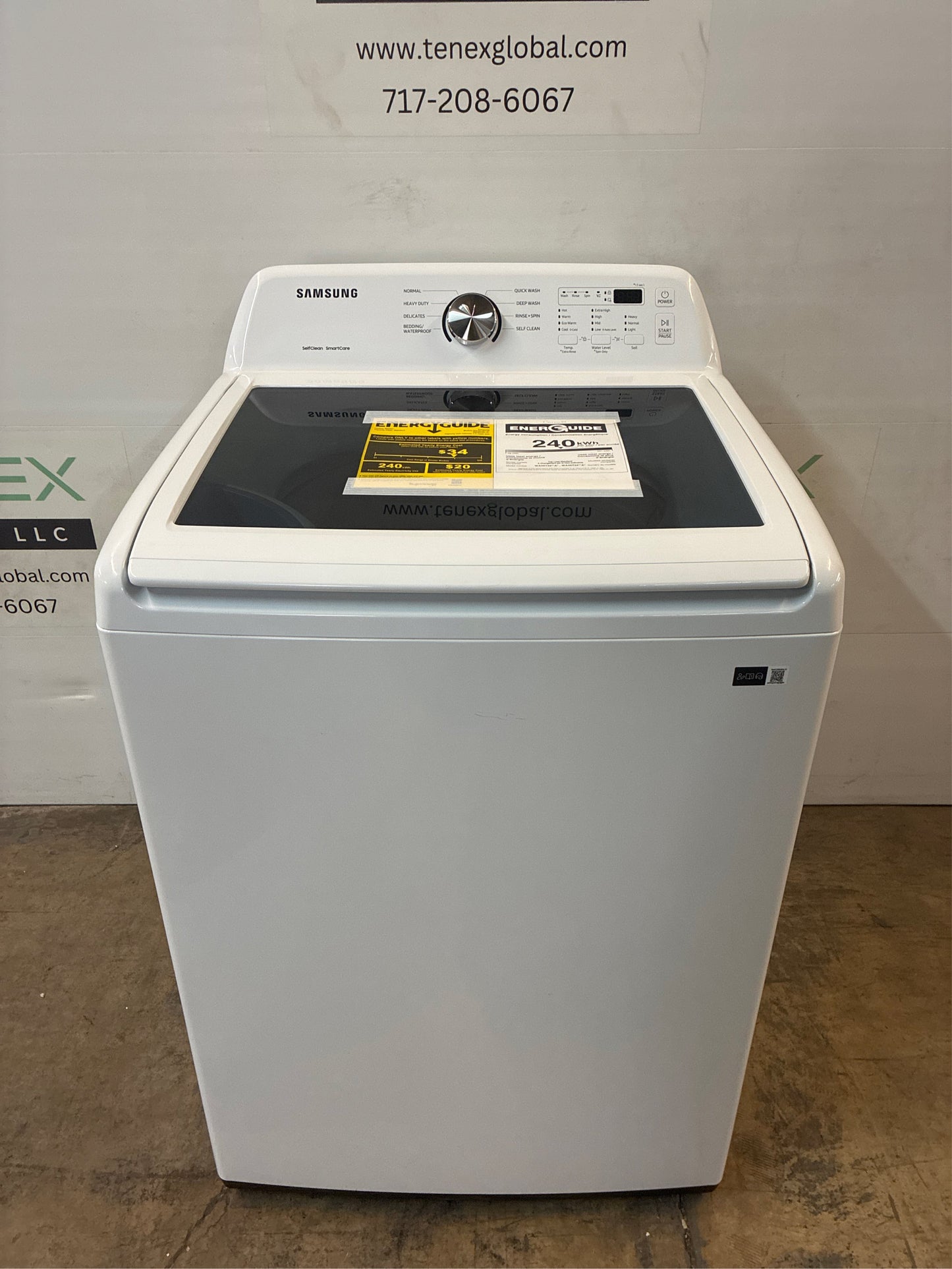 Samsung 4.5 cu. ft, Top Load Washer