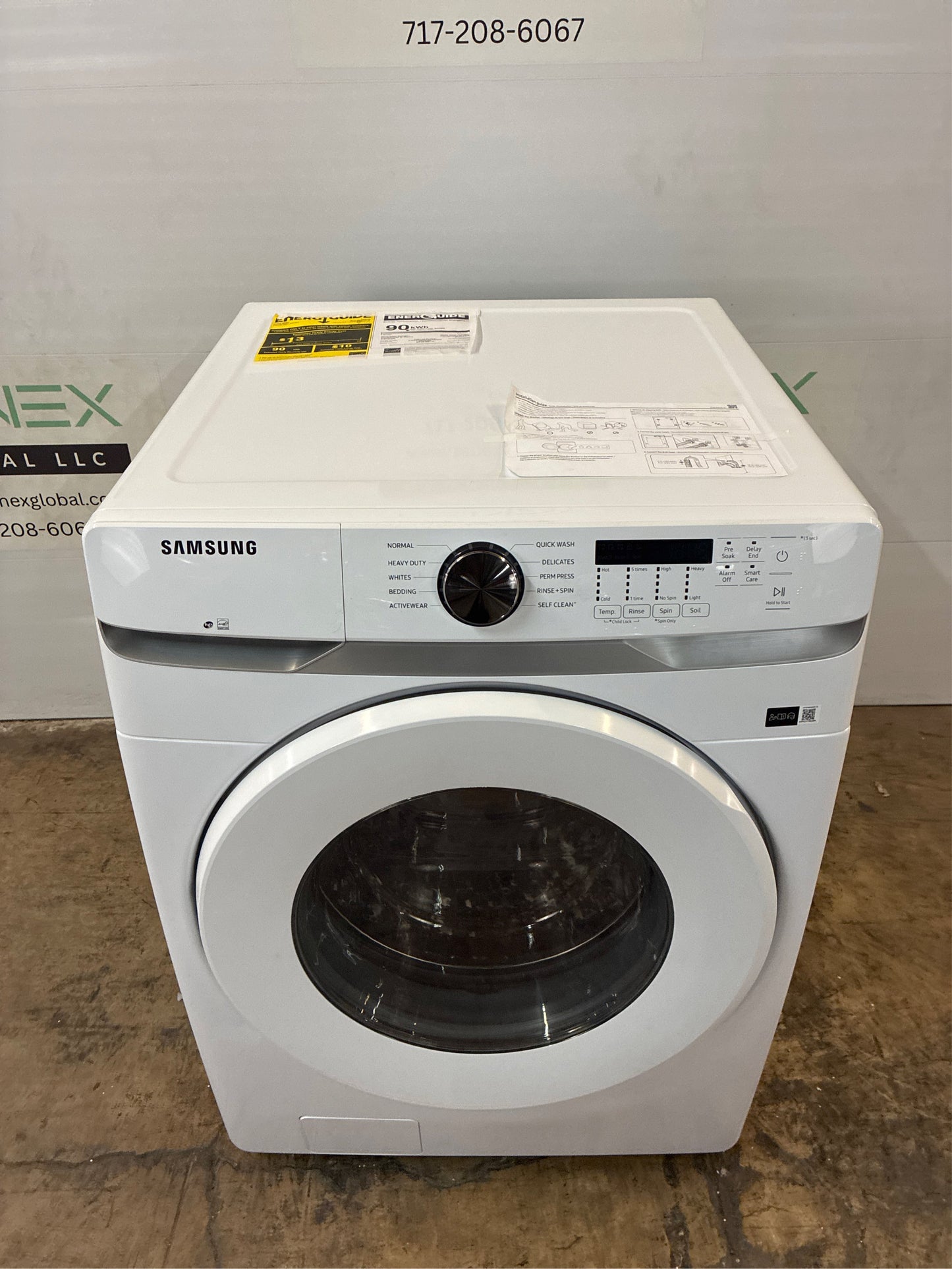 Samsung 4.5 cu. ft. Front-Load Washer White