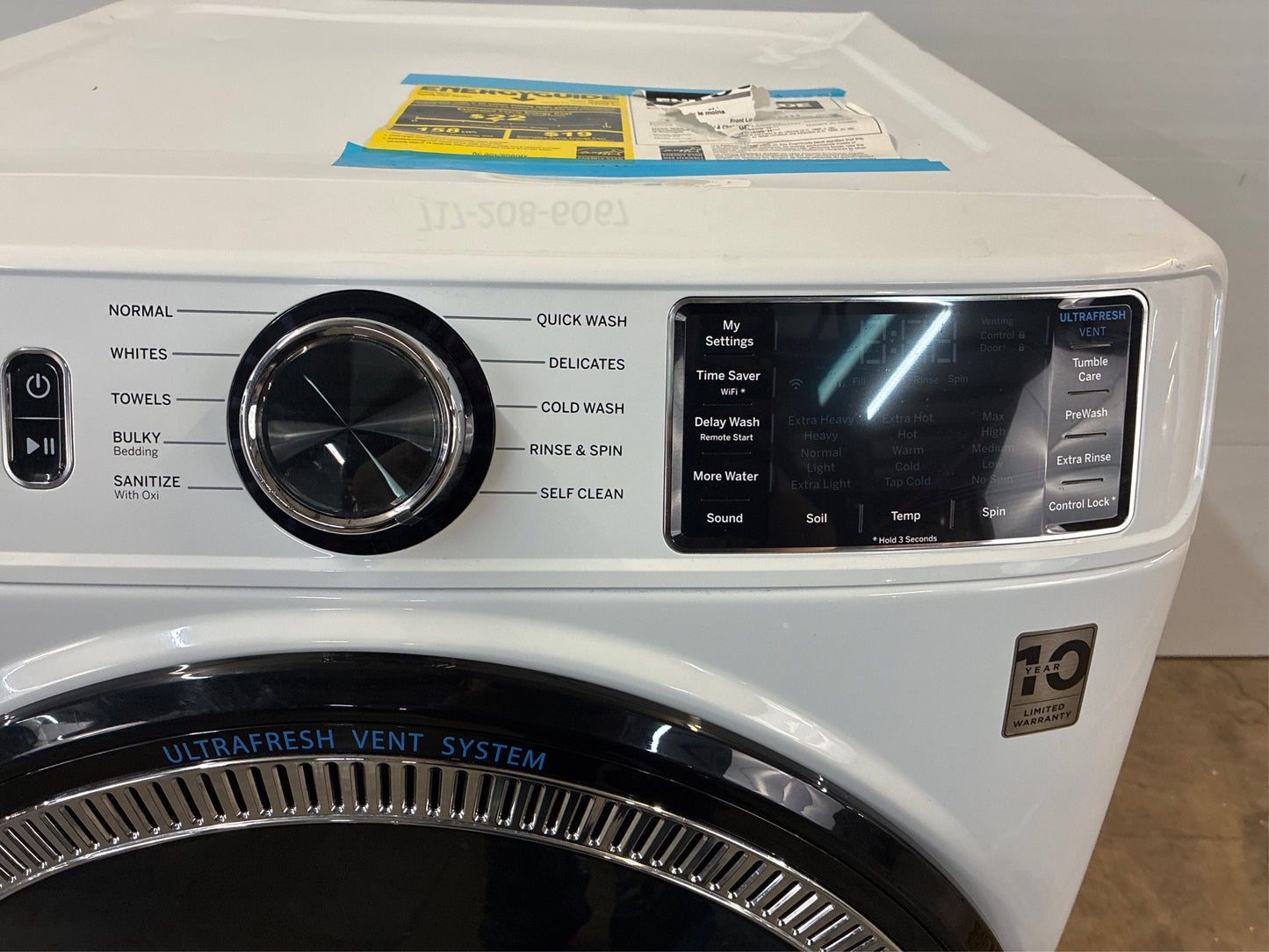 GE 4.8 cu. ft. Front Load Washer, OdorBlock