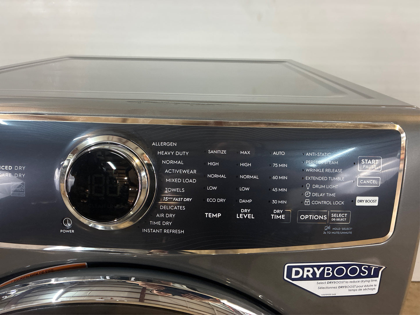 Electrolux 8 cu. ft. Vented Stackable Electric Dryer