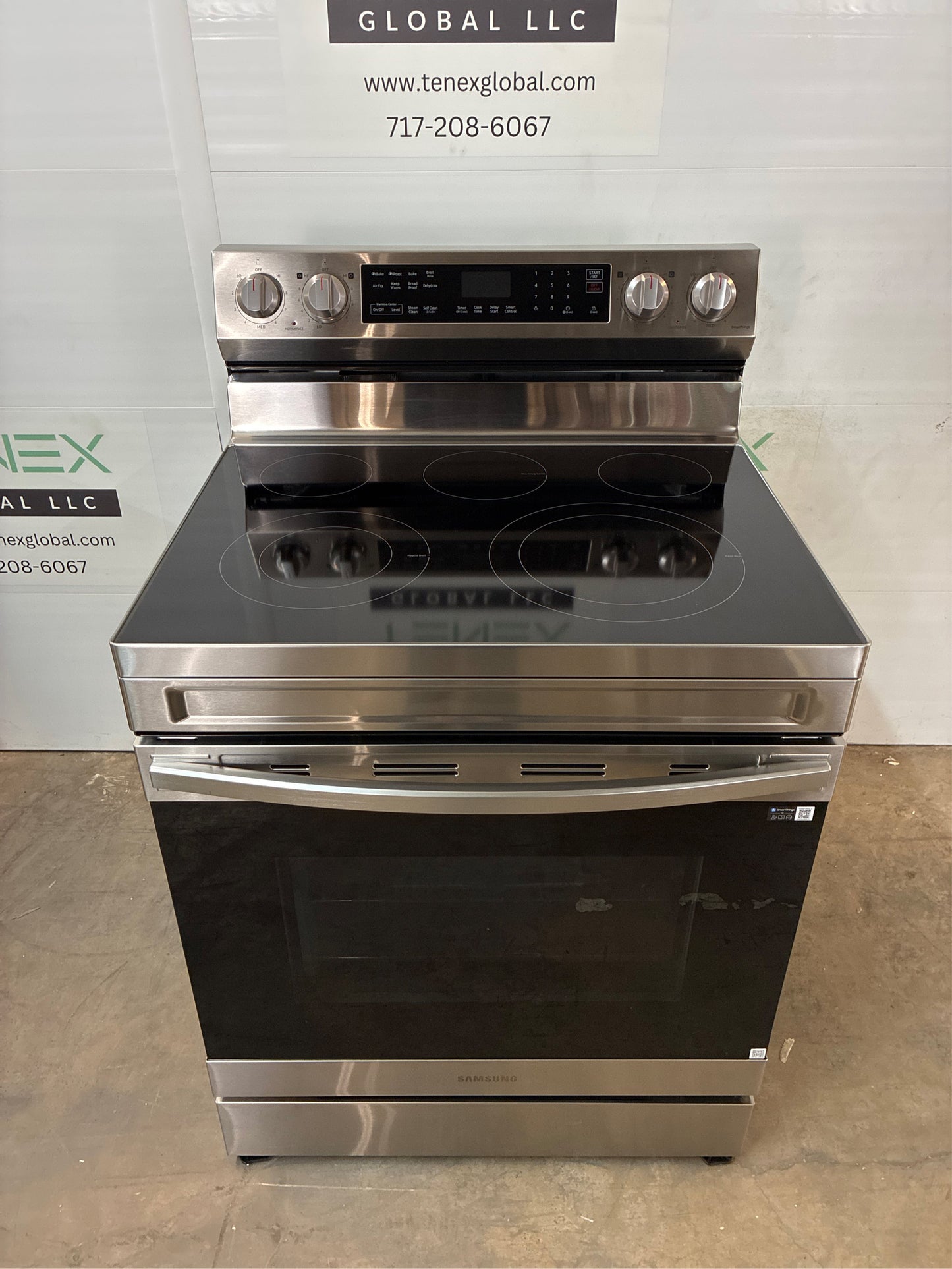 Samsung 6.3 cuft. 5 Burner Electric Range SS