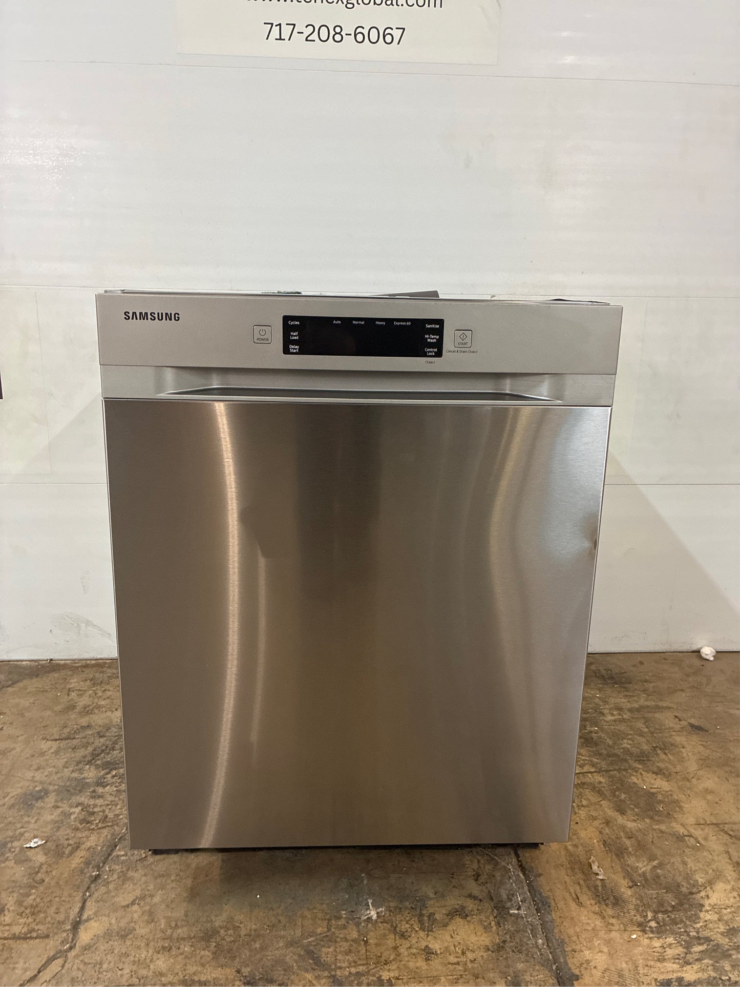 Samsung 24" Front Control Tall Tub Dishwasher, SS