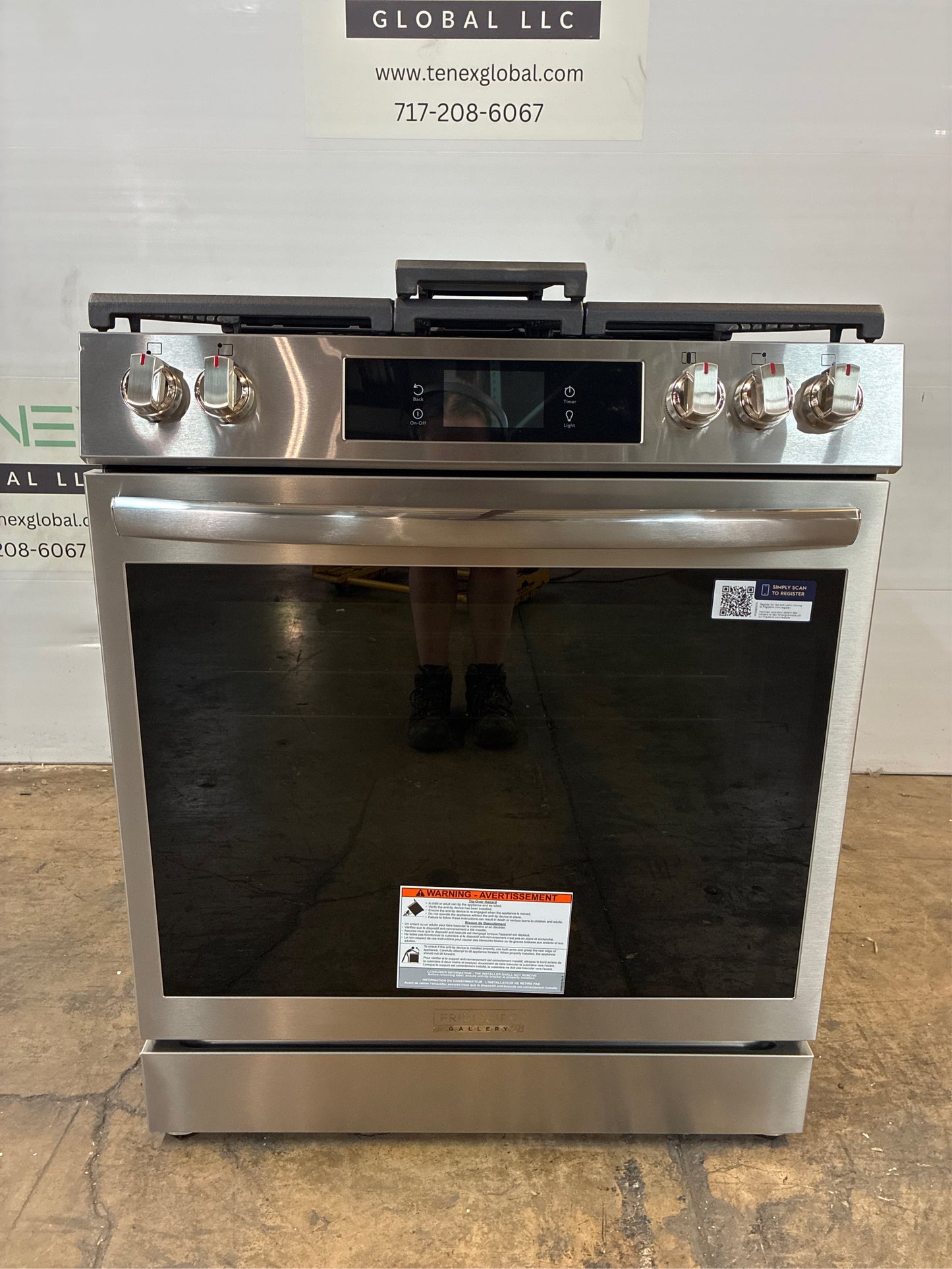 Frigidaire Gallery 30 in. 6 cu. ft. 5 Burner Gas Range