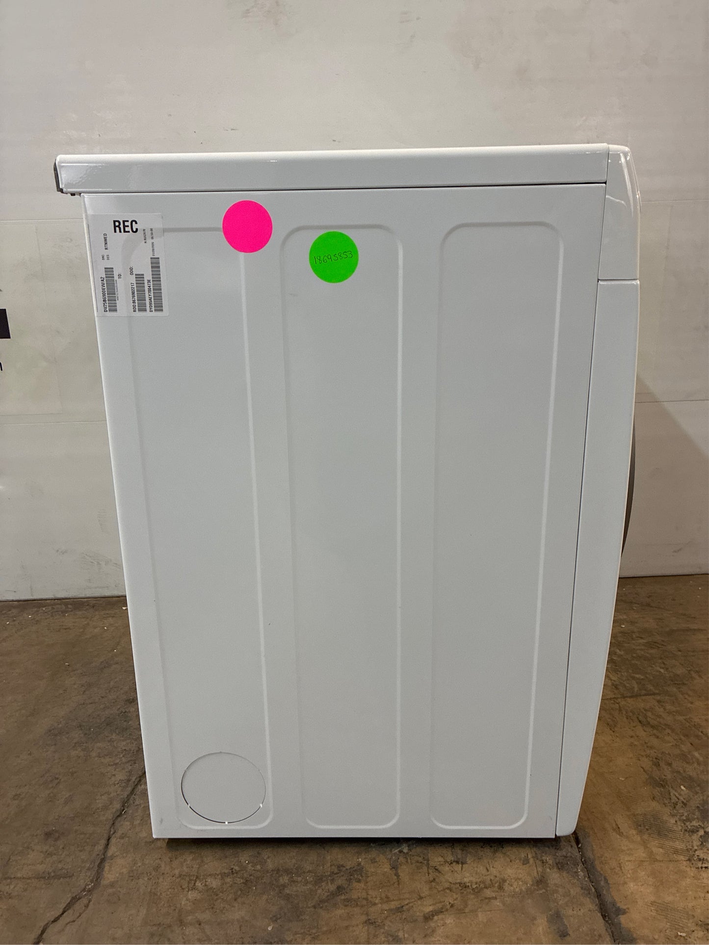Samsung - 4.0 cu. ft. Smart Dial Electric Dryer