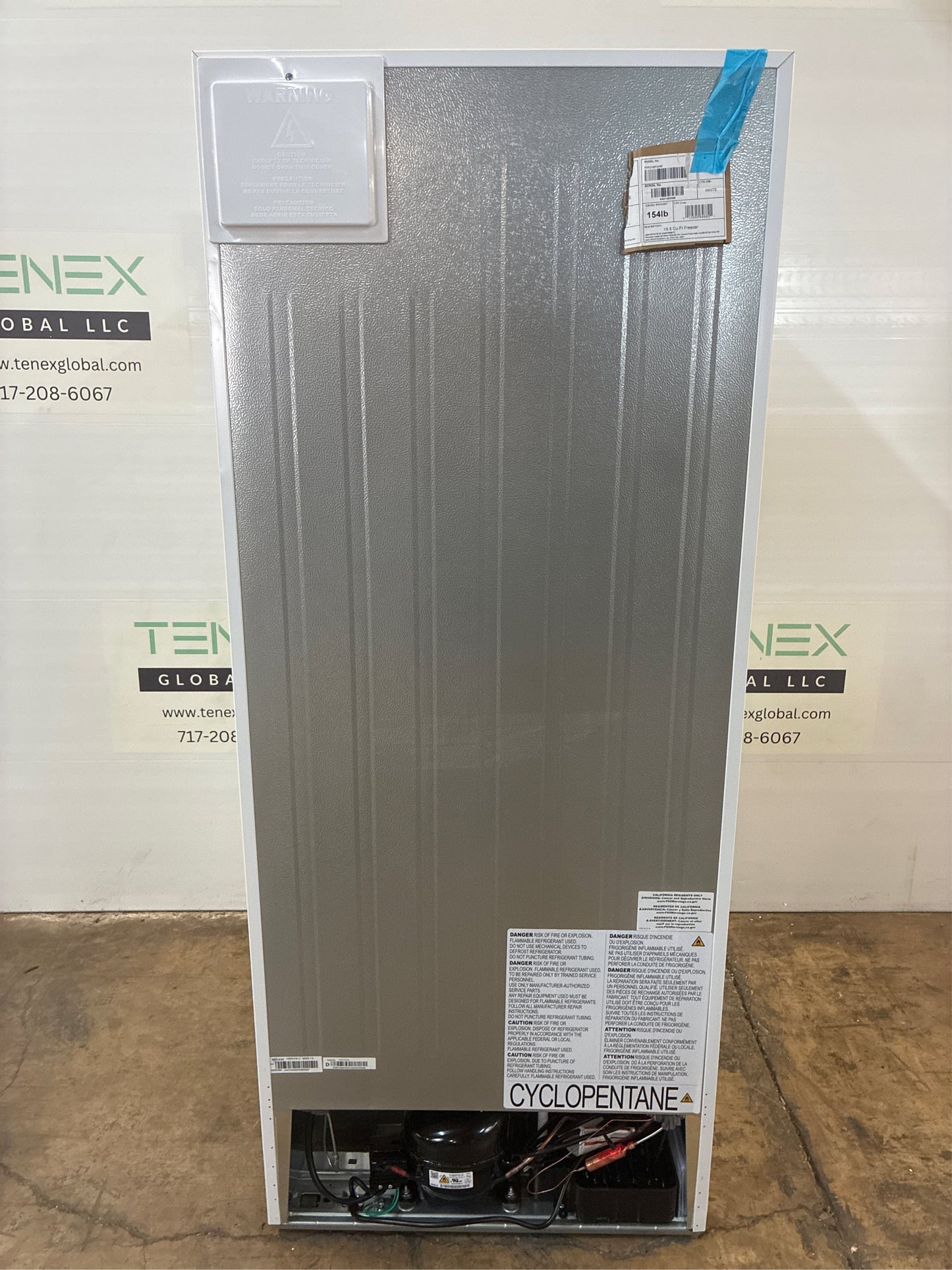 Frigidaire 27.8in 16 cu.ft Frost Free Freezer