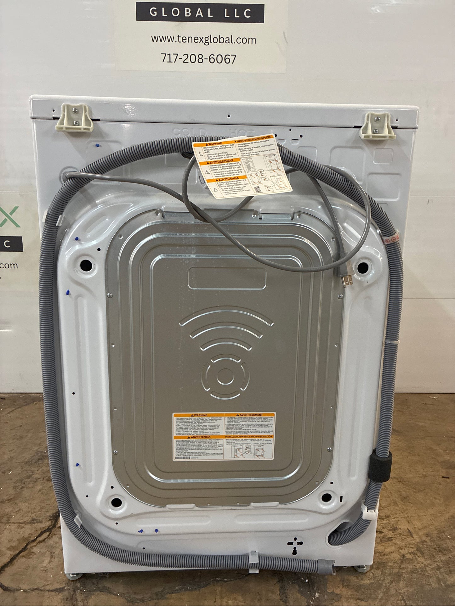 LG 4.5 Cu. Ft. Stackable Front Load Washer - White