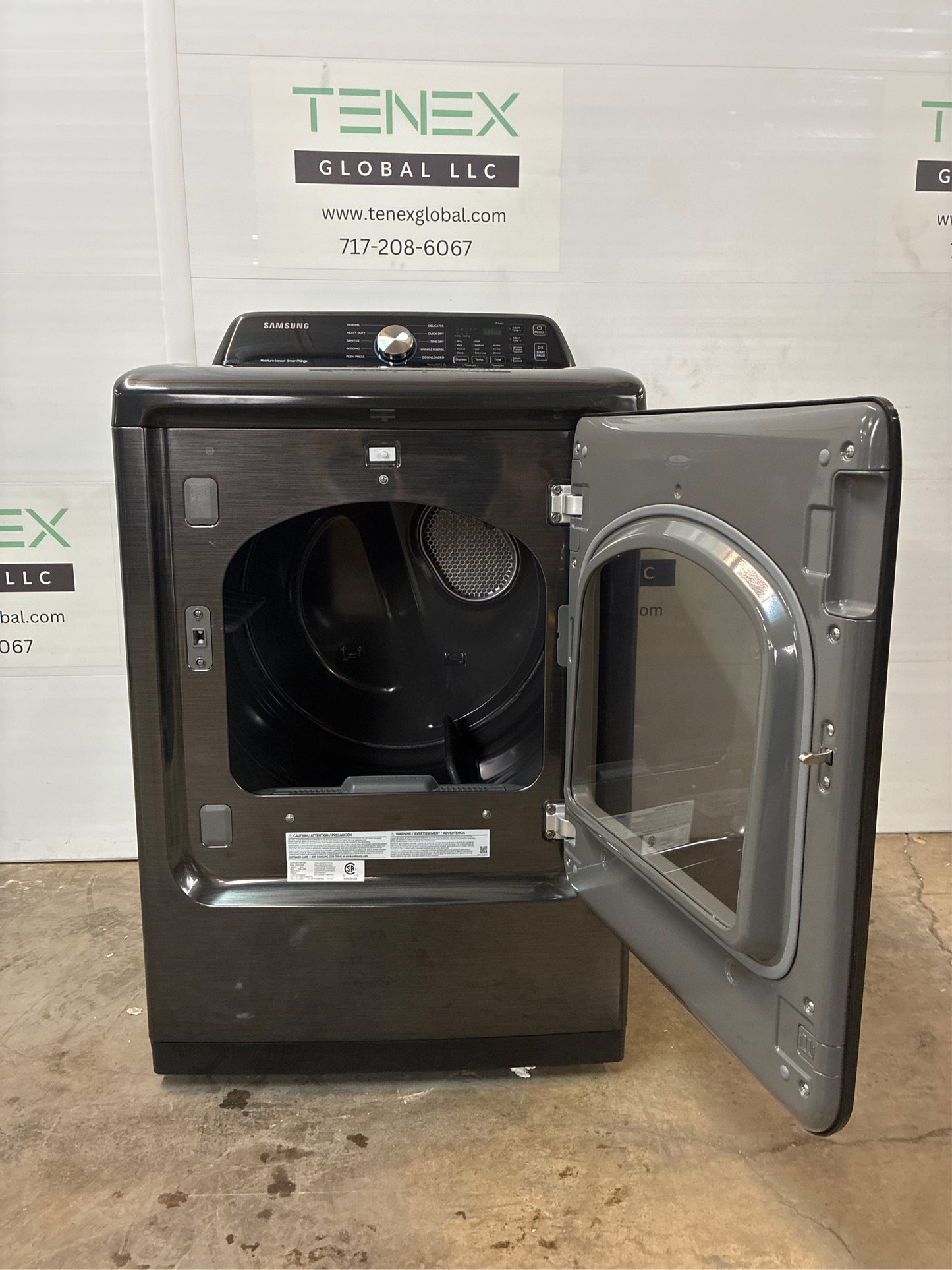 Samsung 7.4 cu ft Smart Electric Dryer Black