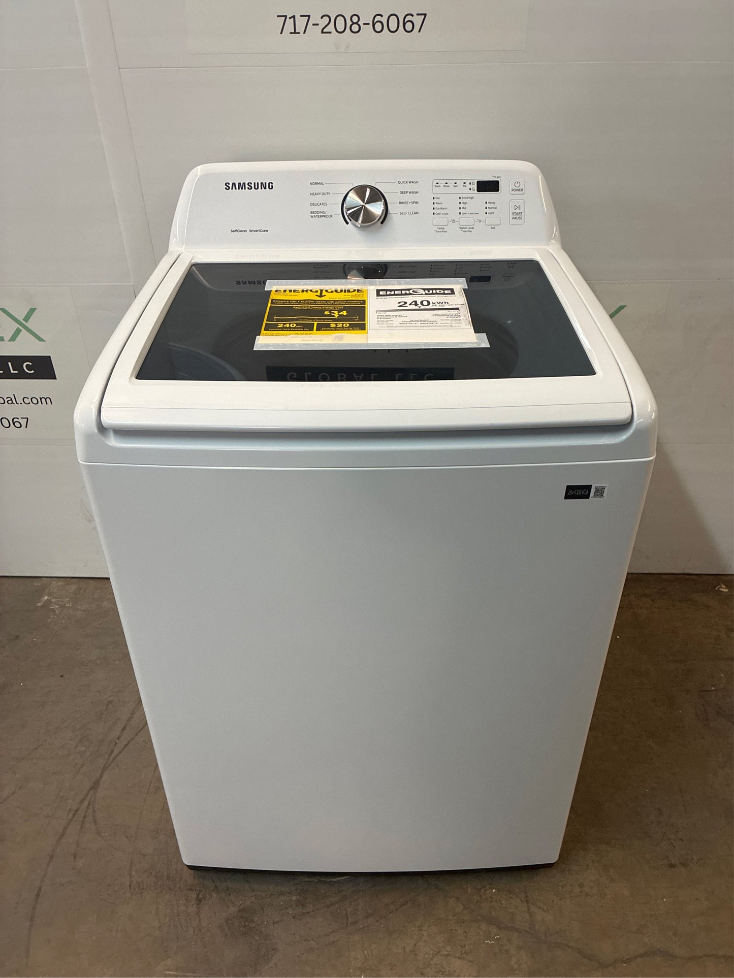Samsung 4.5-cu ft Washer (White)