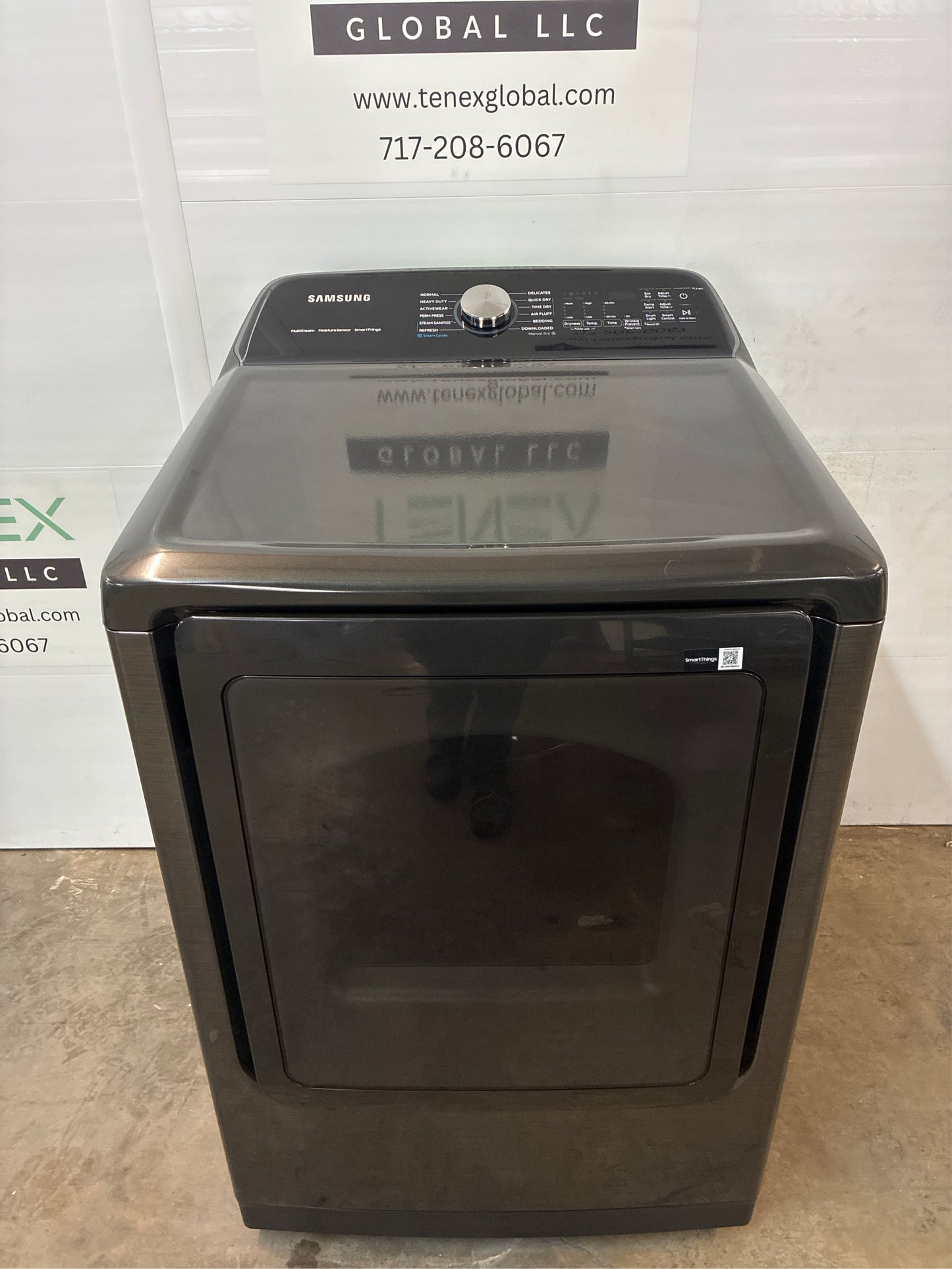 Samsung Brushed Black 7.4 cu. ft. Electric Dryer BB